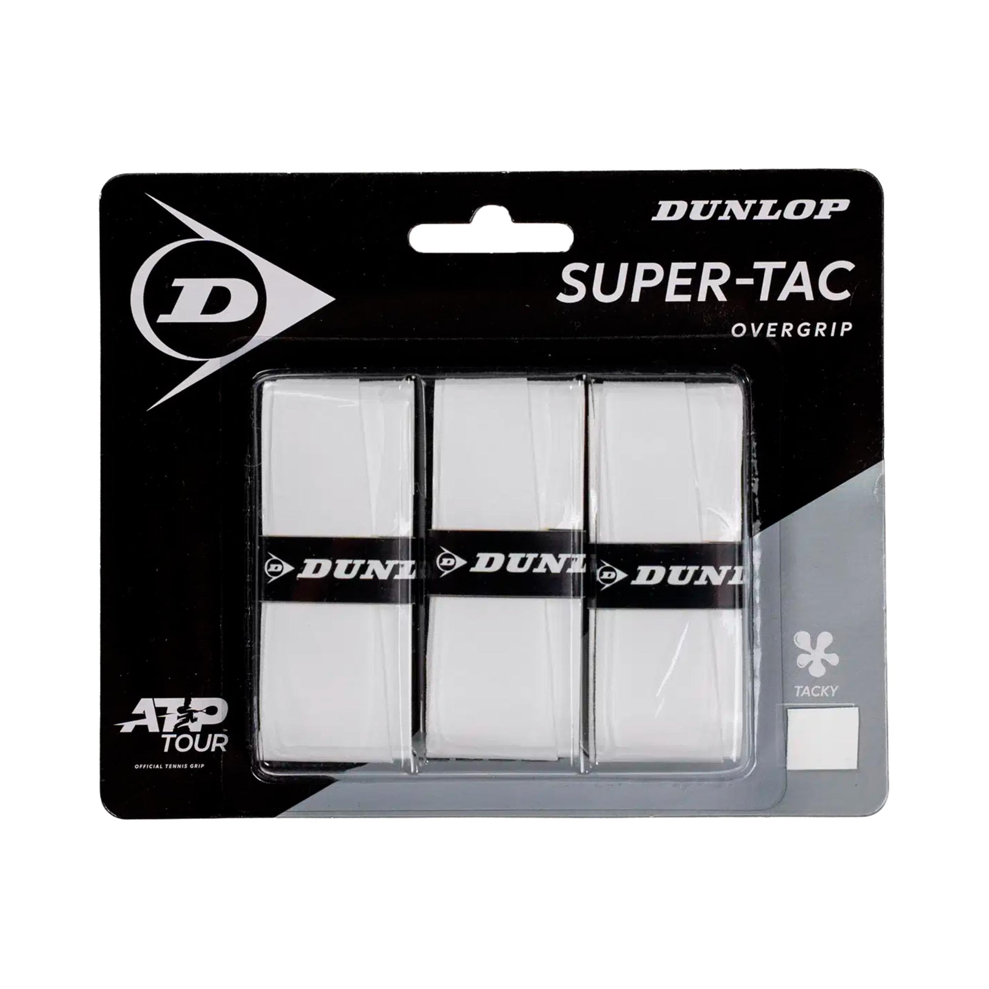 Dunlop Super Tac Pack de 3 - blanco