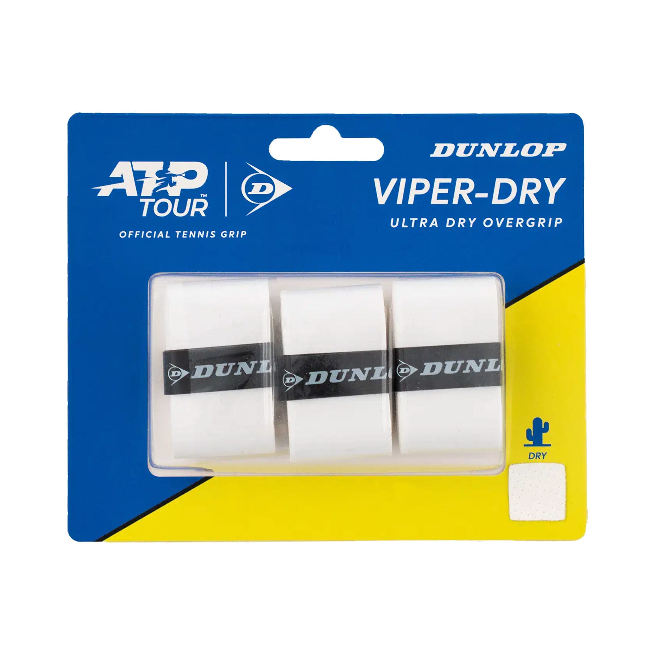 Dunlop Viperdry Pack de 3 - blanco