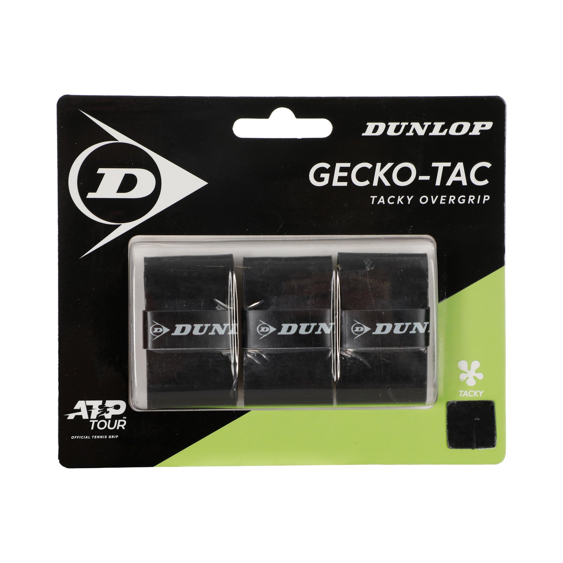 Dunlop Gecko-Tac Pack de 3 - negro