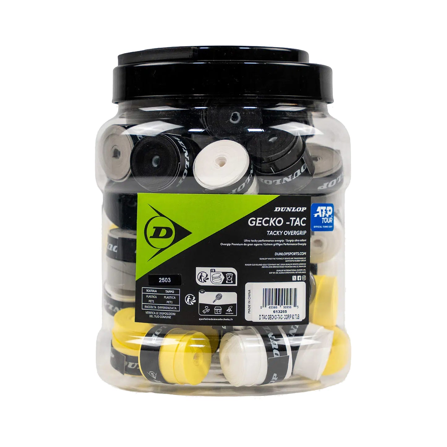 Dunlop Gecko-Tac Pack de 60 - multicolor