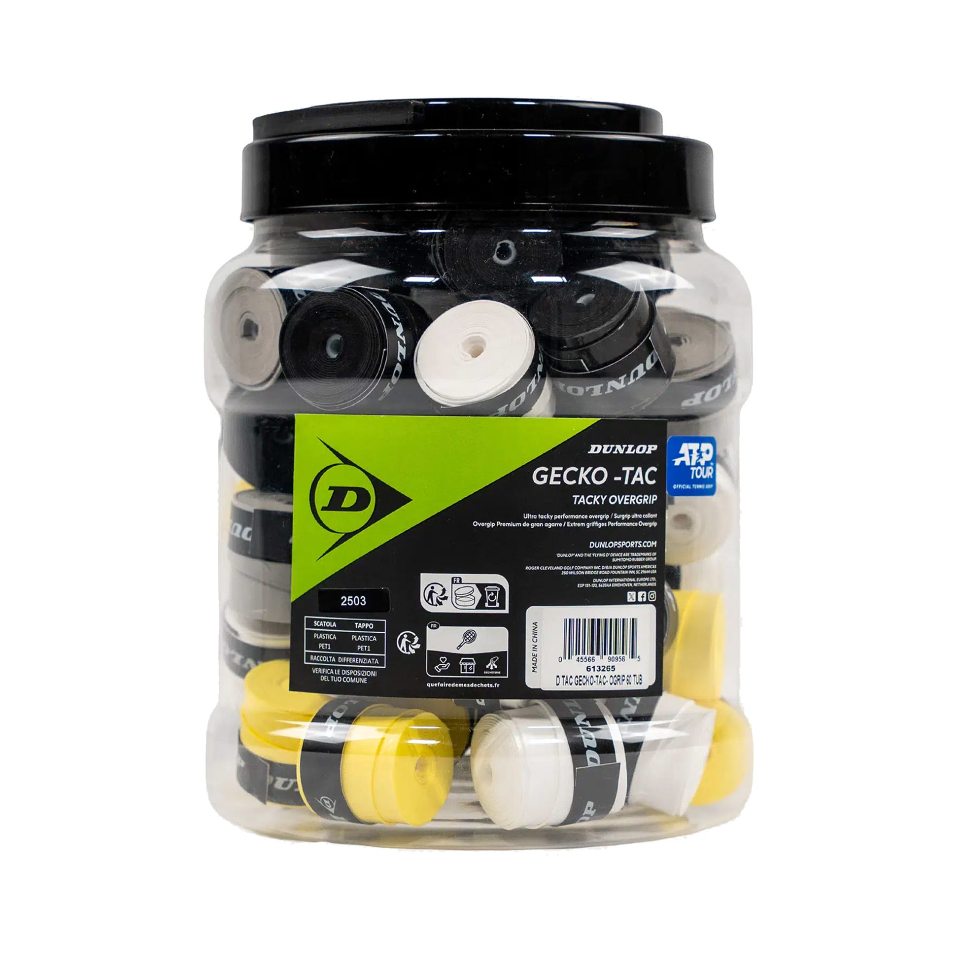Dunlop Gecko-Tac Pack de 60 - multicolor