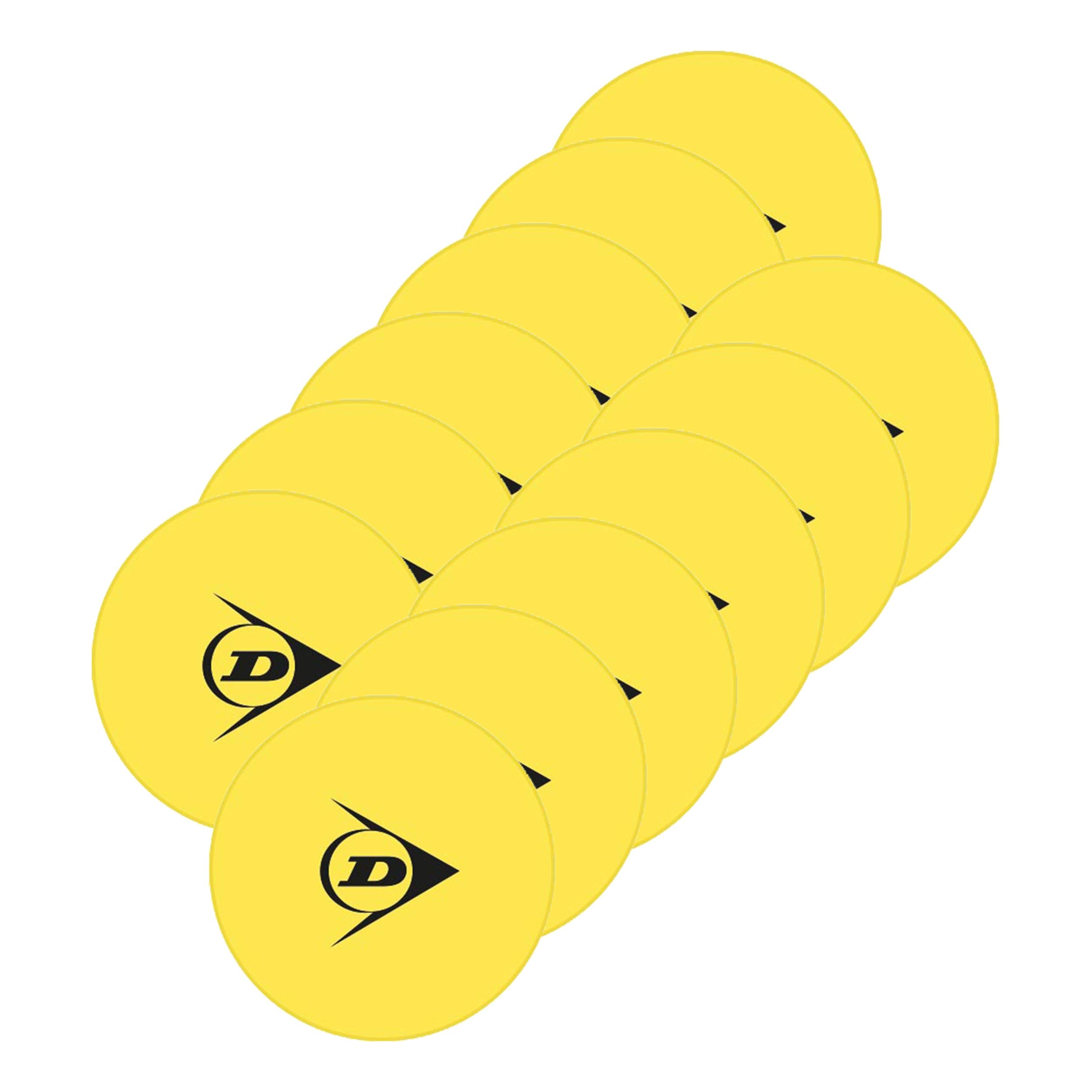 Dunlop Target Señalización De La Meta Pack De 12-Amarillo