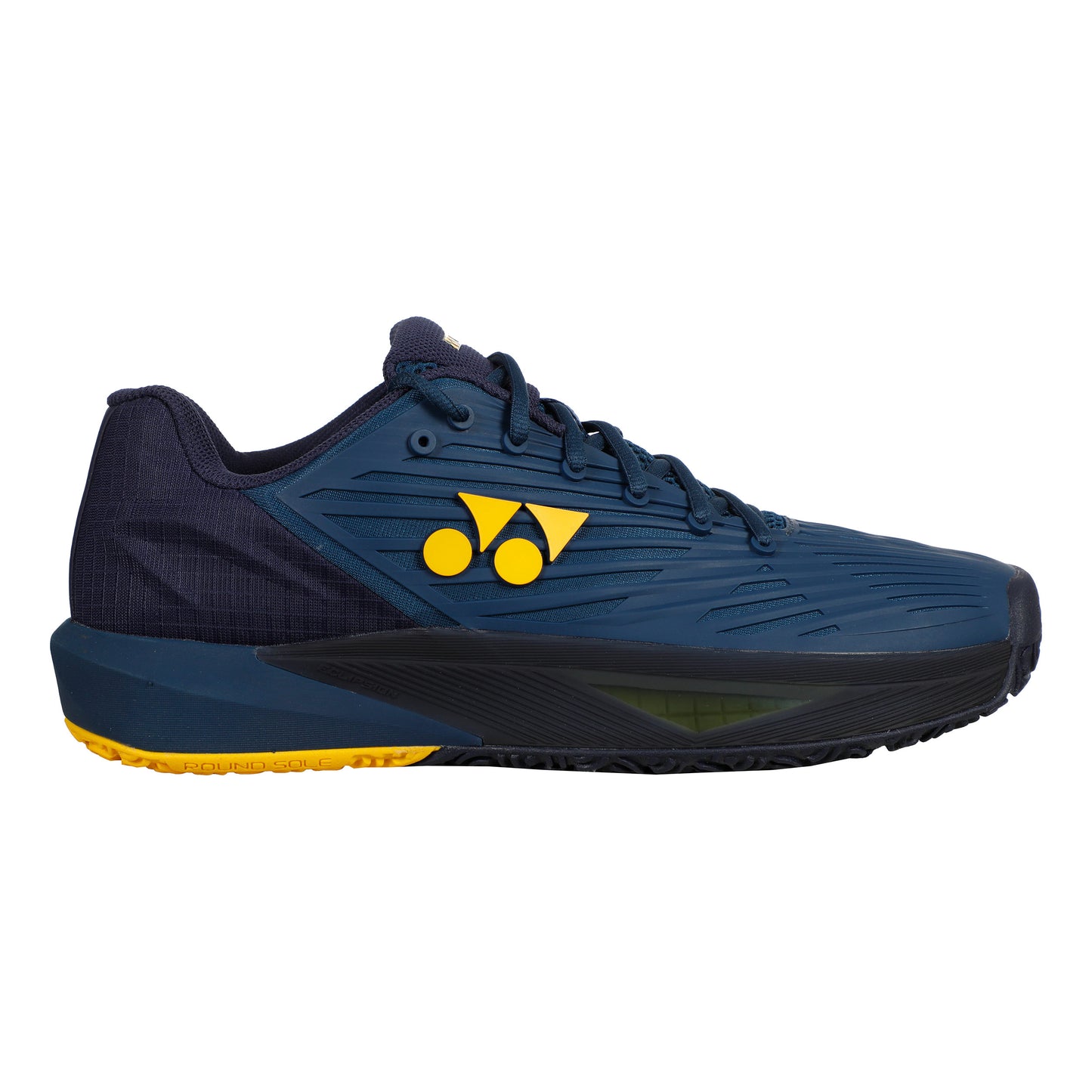 Yonex Eclipsion 5 Zapatilla Tierra Batida Hombres-Azul Oscuro,Negro