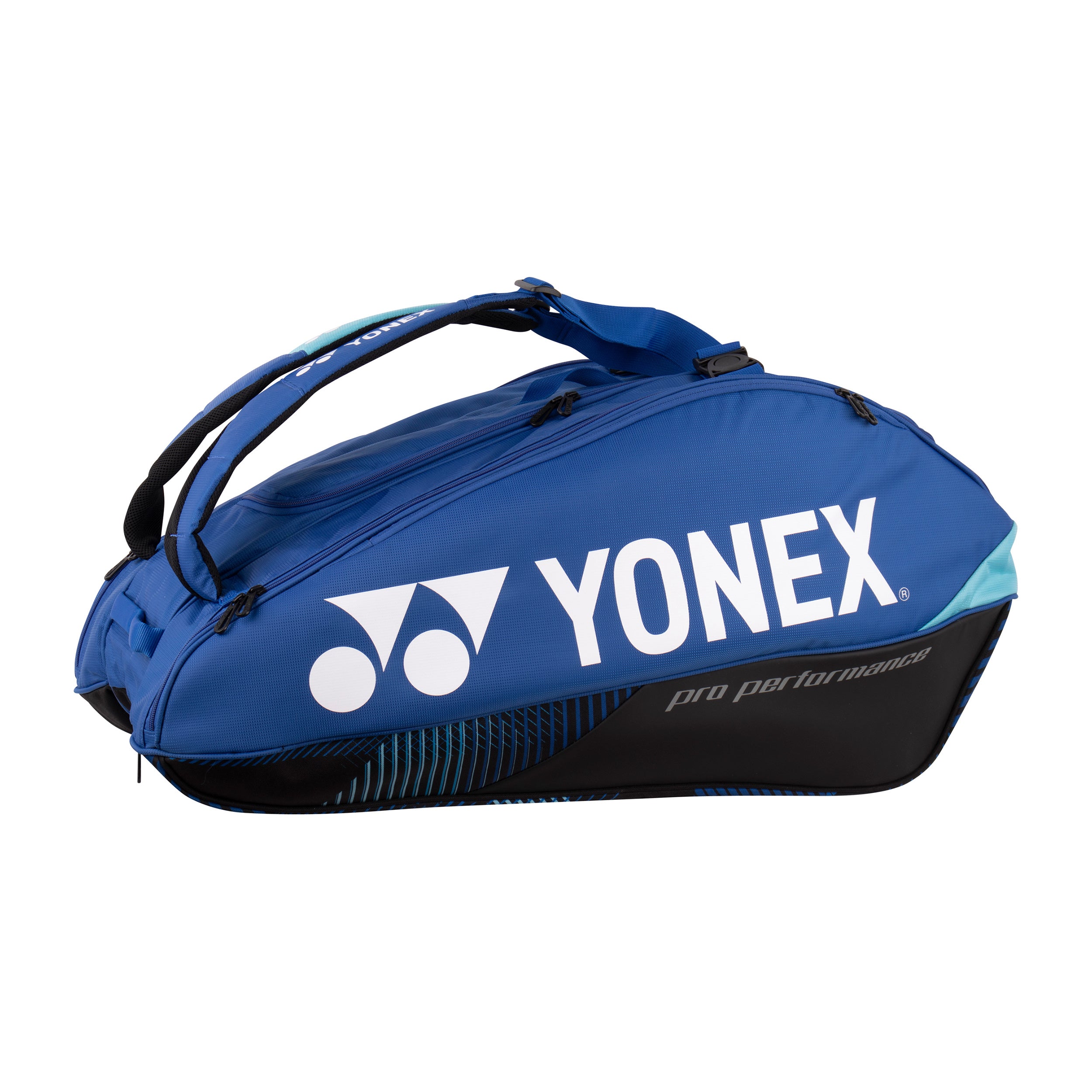 Yonex Pro Racquet Bag Raquetero De 9-Azul,Negro