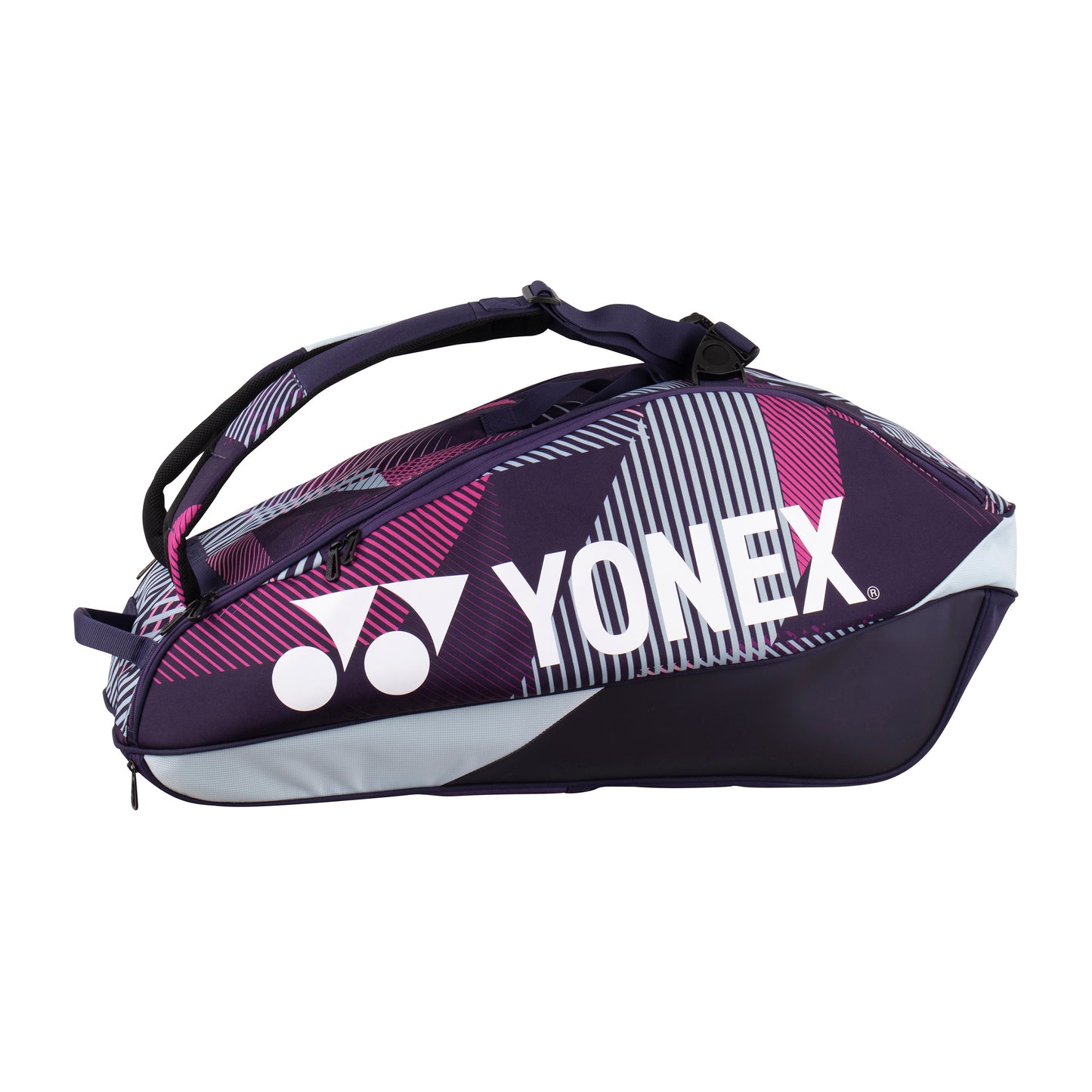 Yonex Pro Racquet Bag Raquetero De 6-Lila,Gris