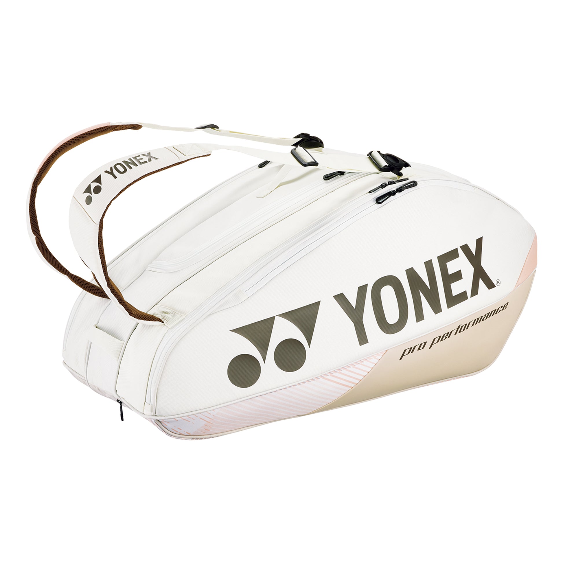 Yonex Pro Racquet Bag Sand Beige Raquetero De 10-Beige,Rosa