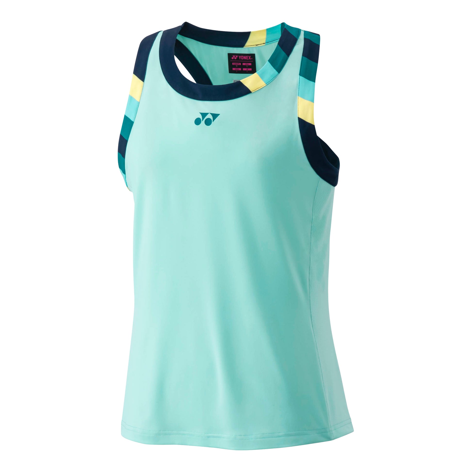 Yonex Camiseta De Tirantes Mujeres-Turquesa,Multicolor