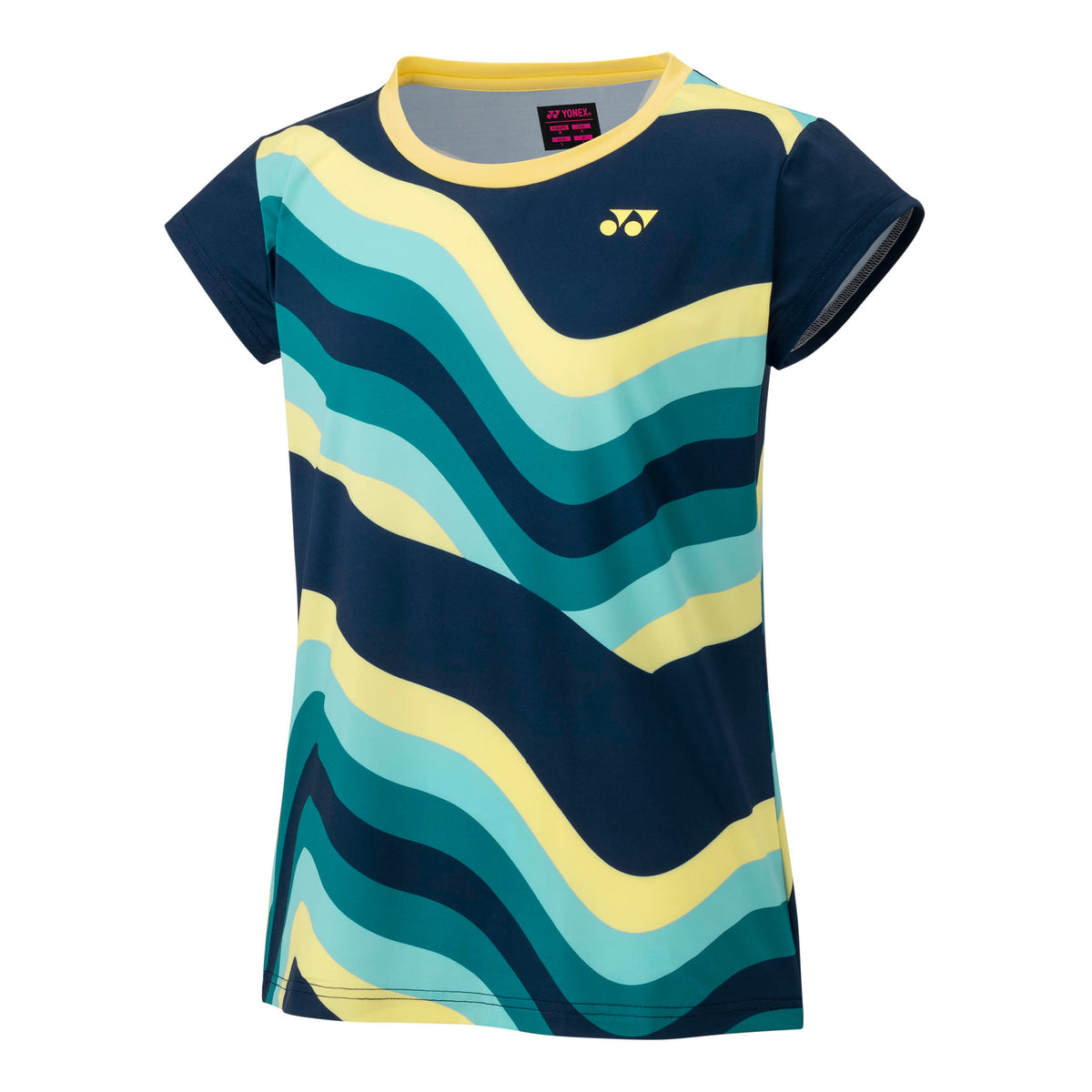 Yonex Crew Neck Camiseta de manga corta Mujeres - azul oscuro,