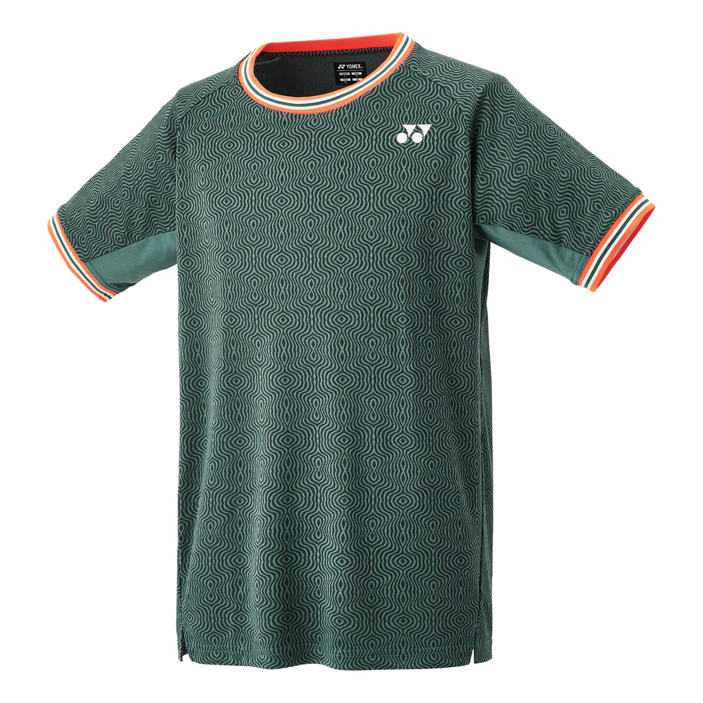 Yonex Crew Neck Camiseta de manga corta Hombres - oliva,