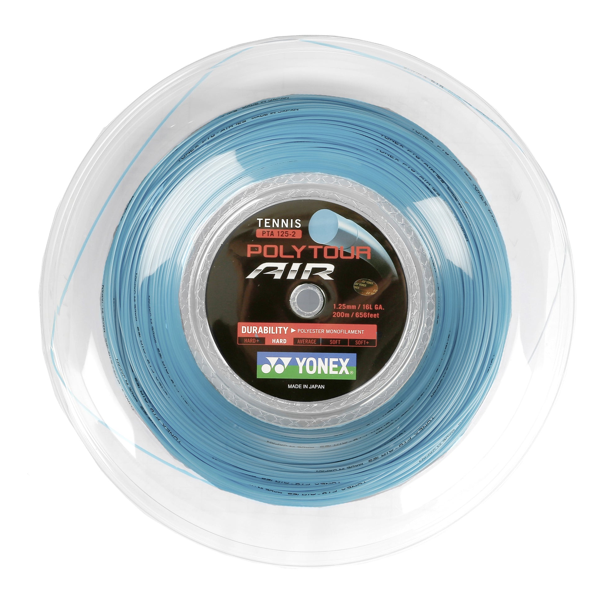 Yonex Poly Tour Air Bobinas de cordaje 200m - azul