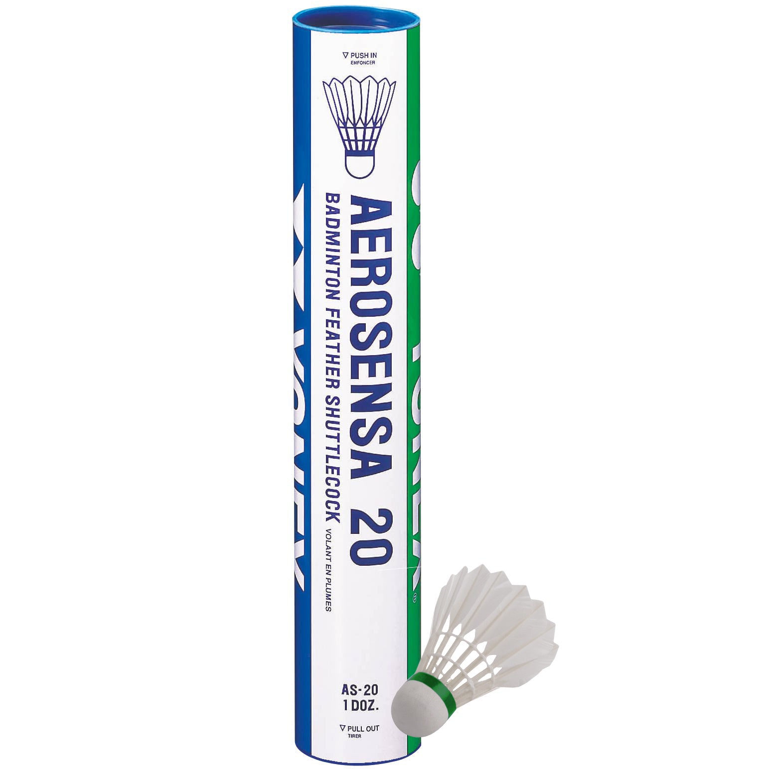 Yonex Aerosensa 20 Pack de 12 Medio