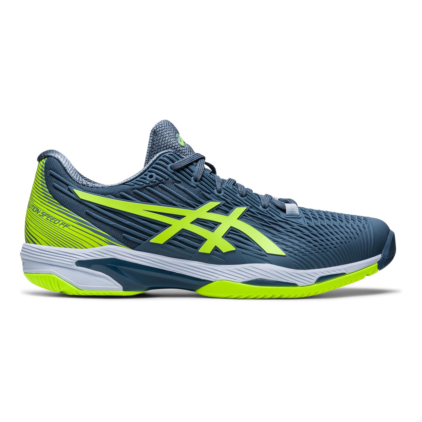 ASICS Solution Speed FF 2 Zapatilla todas las superficies Hombres - azul oscuro, verde neón