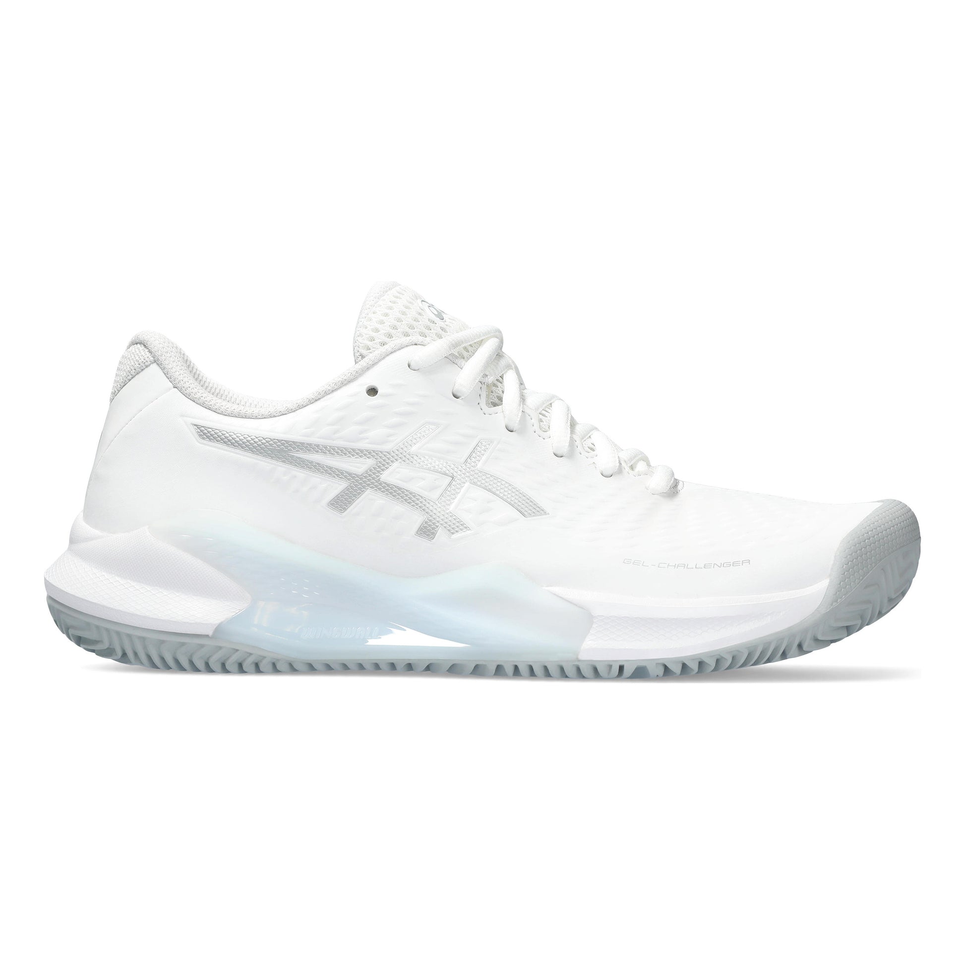 ASICS Gel-Challenger 14 Zapatilla tierra batida Mujeres - blanco, plateado