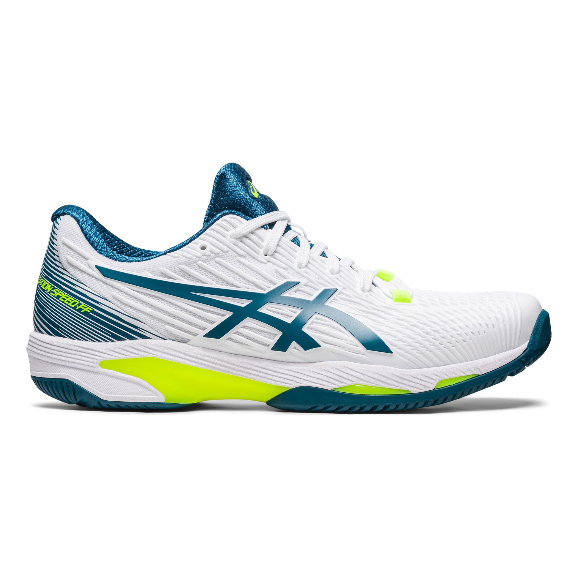 ASICS Solution Speed FF 2 Zapatilla todas las superficies Hombres - blanco, color petróleo