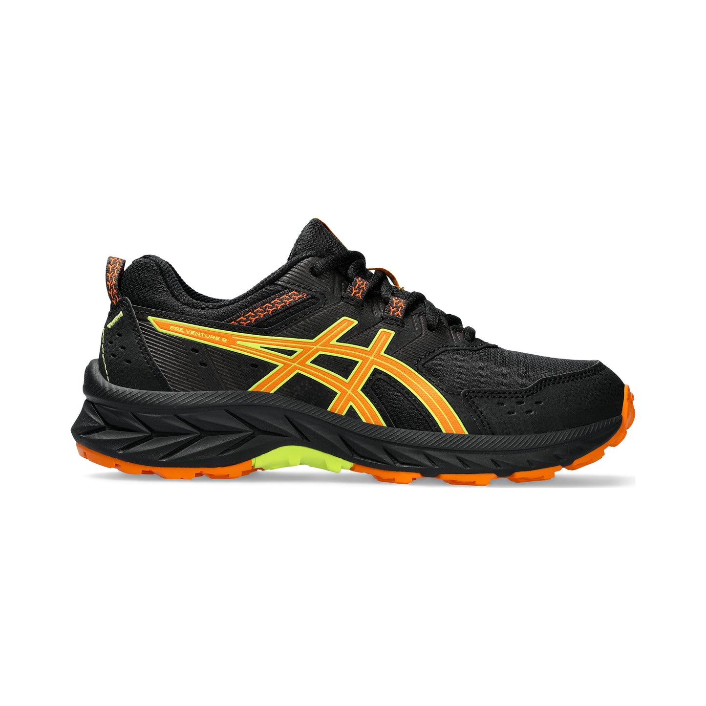 ASICS Pre-Venture 9 GS Zapatilla trail Niños - negro, naranja