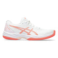 Gel-Game 9 Zapatilla tierra batida Mujeres - blanco, coral