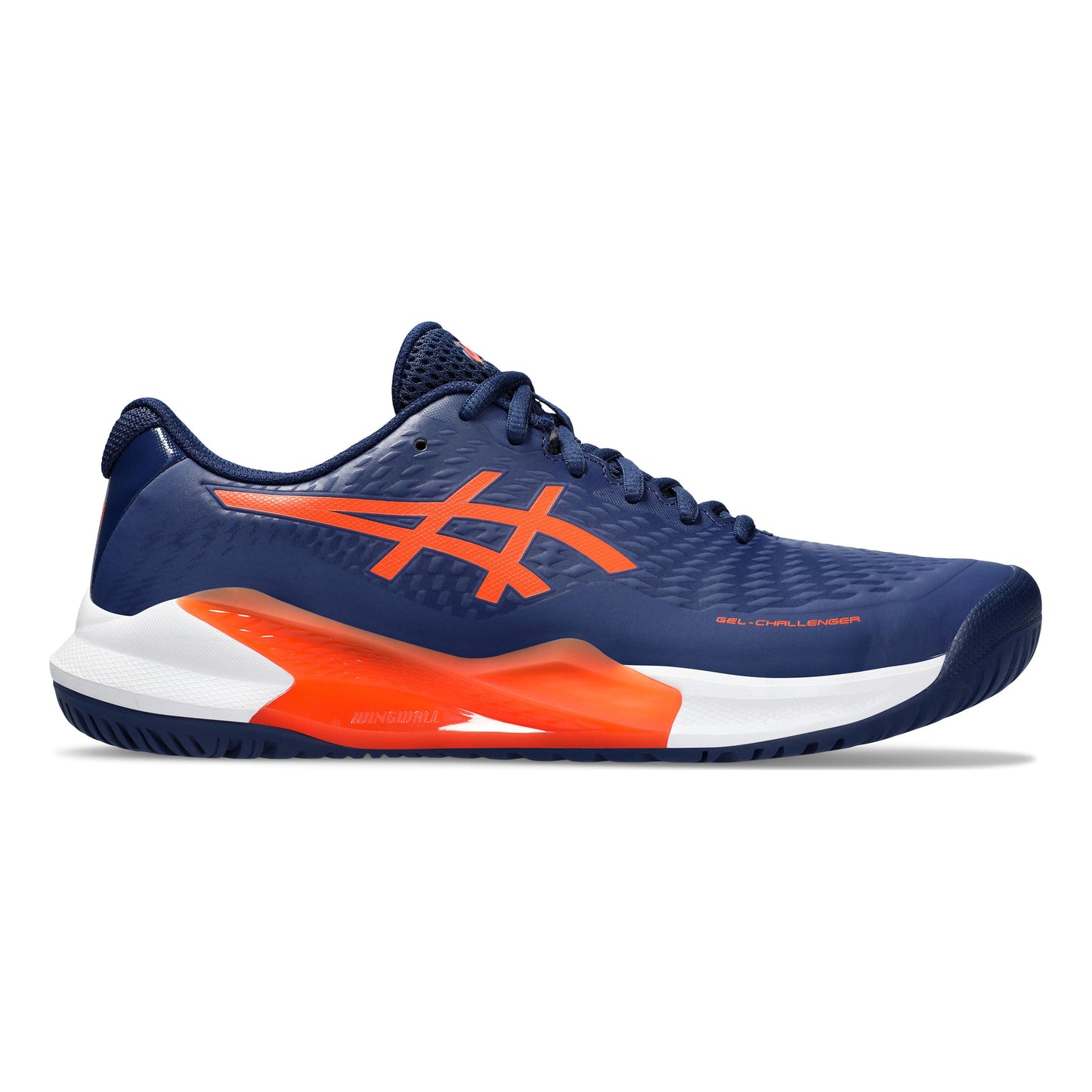ASICS Gel-Challenger 14 Zapatilla todas las superficies Hombres - azul oscuro, naranja