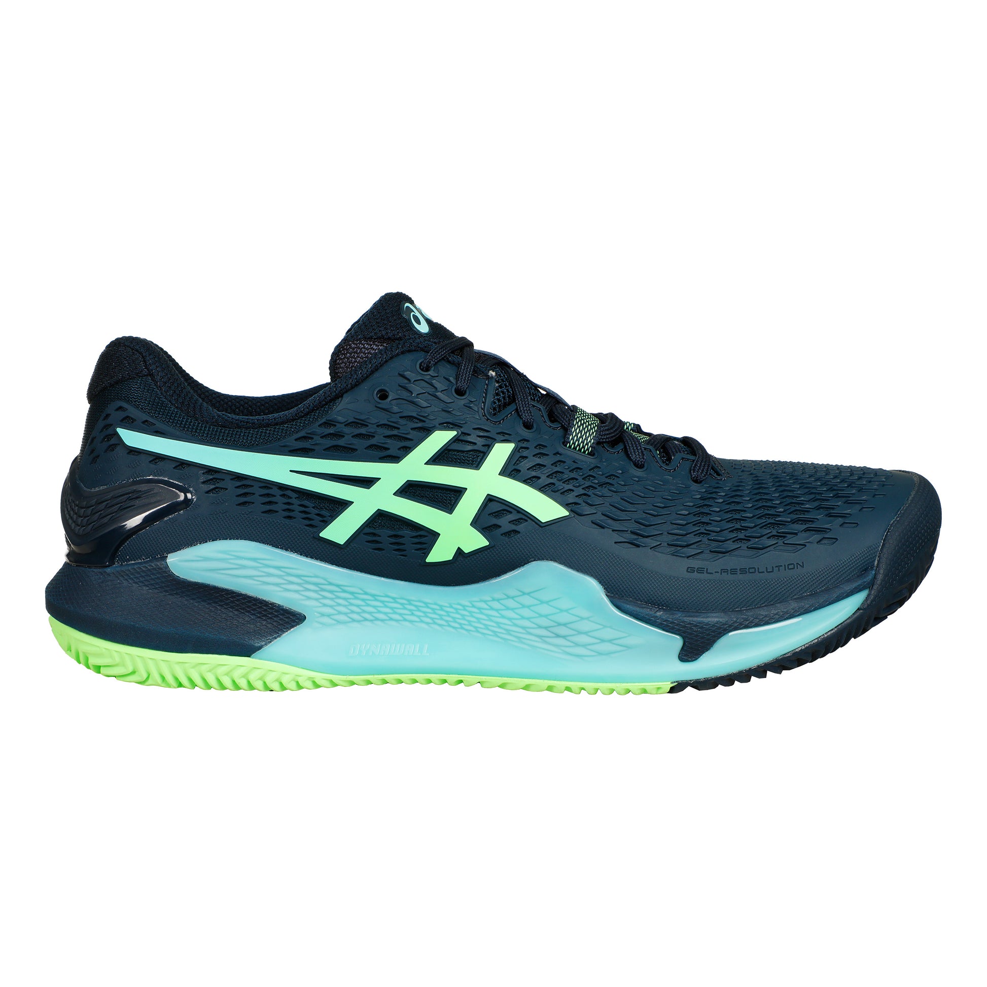 ASICS GEL-Resolution 9 Zapatilla tierra batida Hombres - azul oscuro