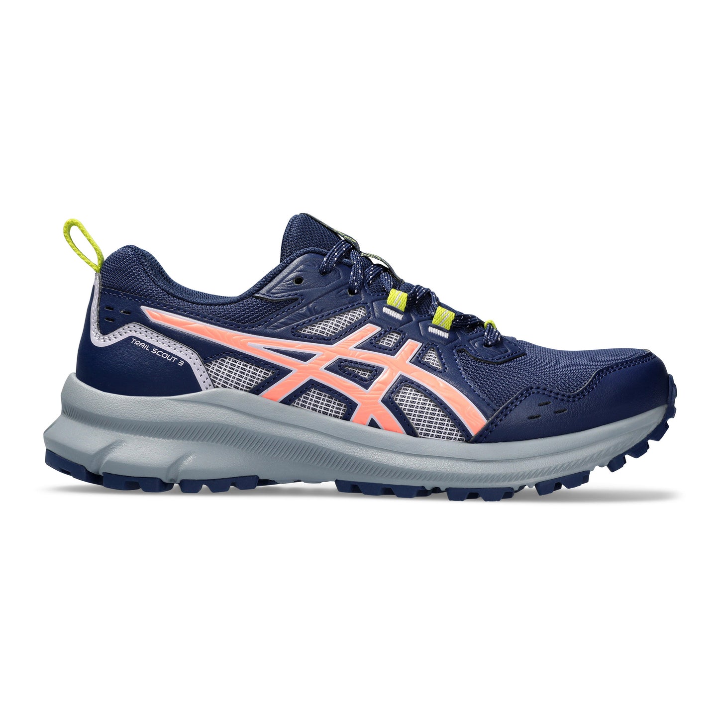 ASICS Trail Scout 3 Zapatilla trail Mujeres - azul oscuro, coral