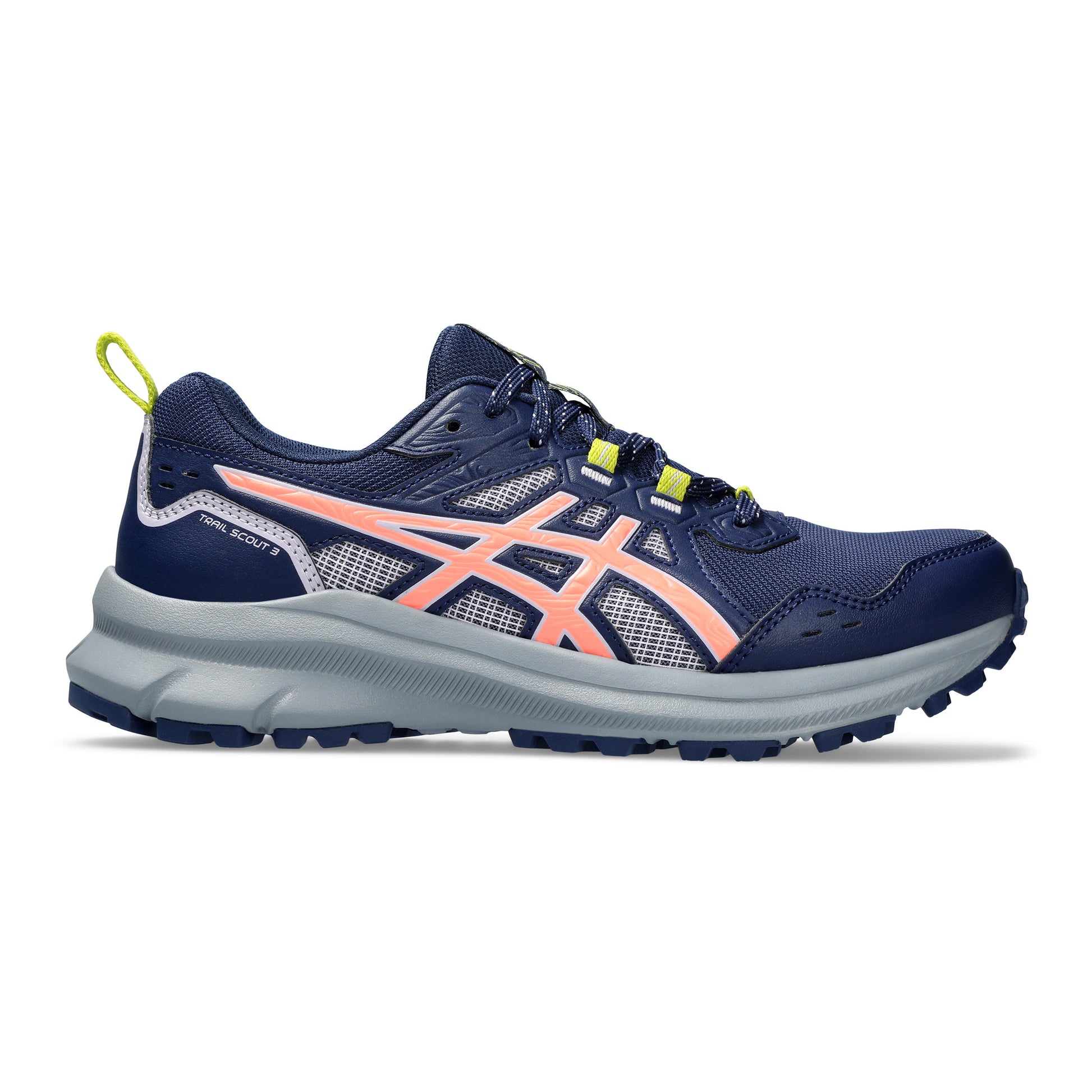 ASICS Trail Scout 3 Zapatilla trail Mujeres - azul oscuro, coral