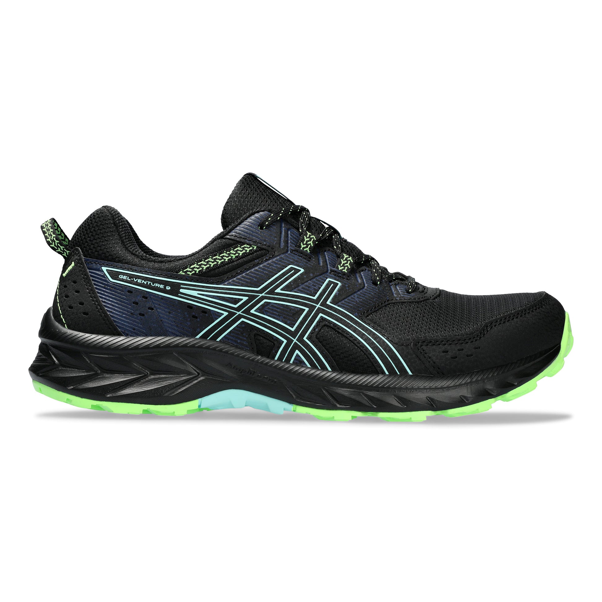 ASICS Gel-Venture 9 Zapatilla trail Hombres - negro, turquesa