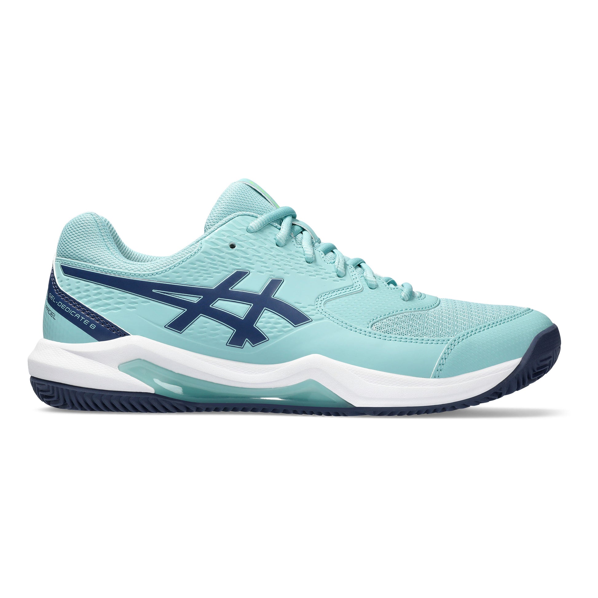 ASICS Gel-Dedicate 8 Zapatilla de pádel Hombres - azul claro, azul oscuro
