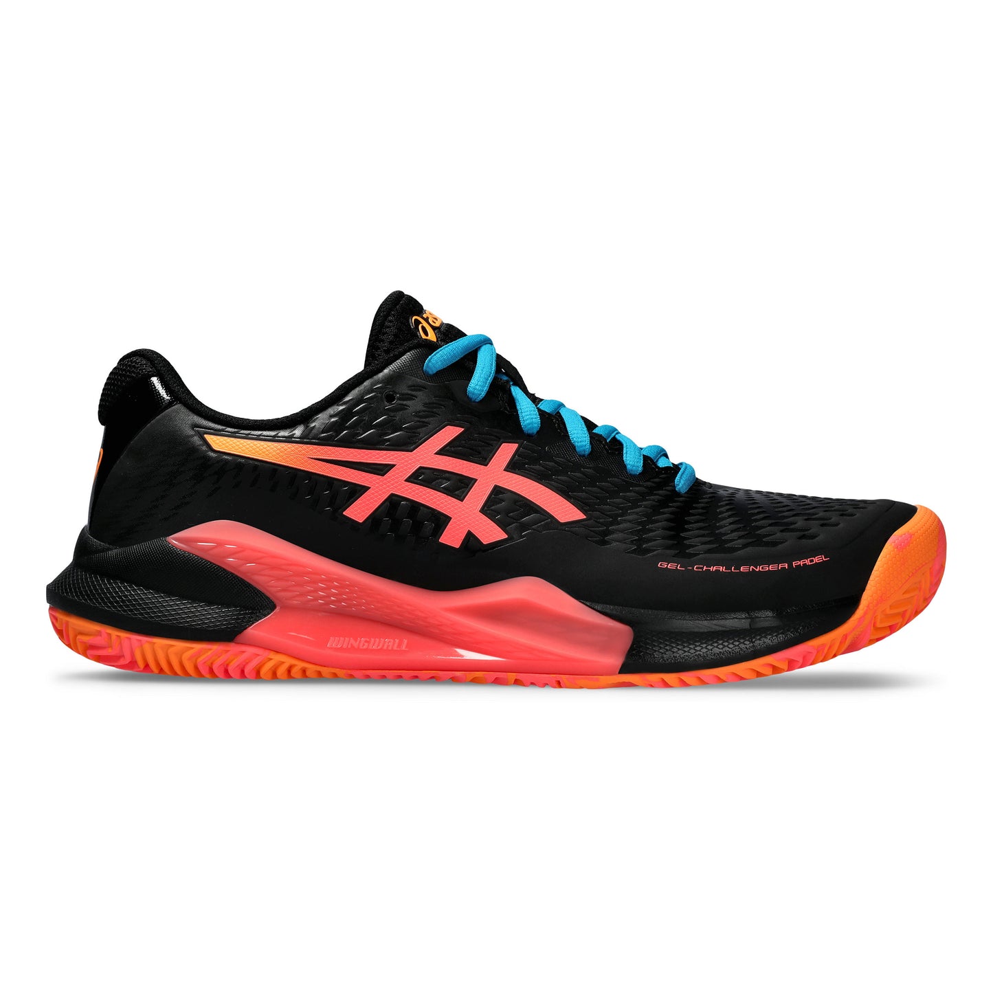 ASICS Gel-Challenger 14 Zapatilla de pádel Hombres - negro, coral