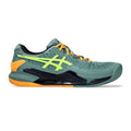 Gel-Resolution 9 Zapatilla de pádel Hombres - verde, amarillo neón