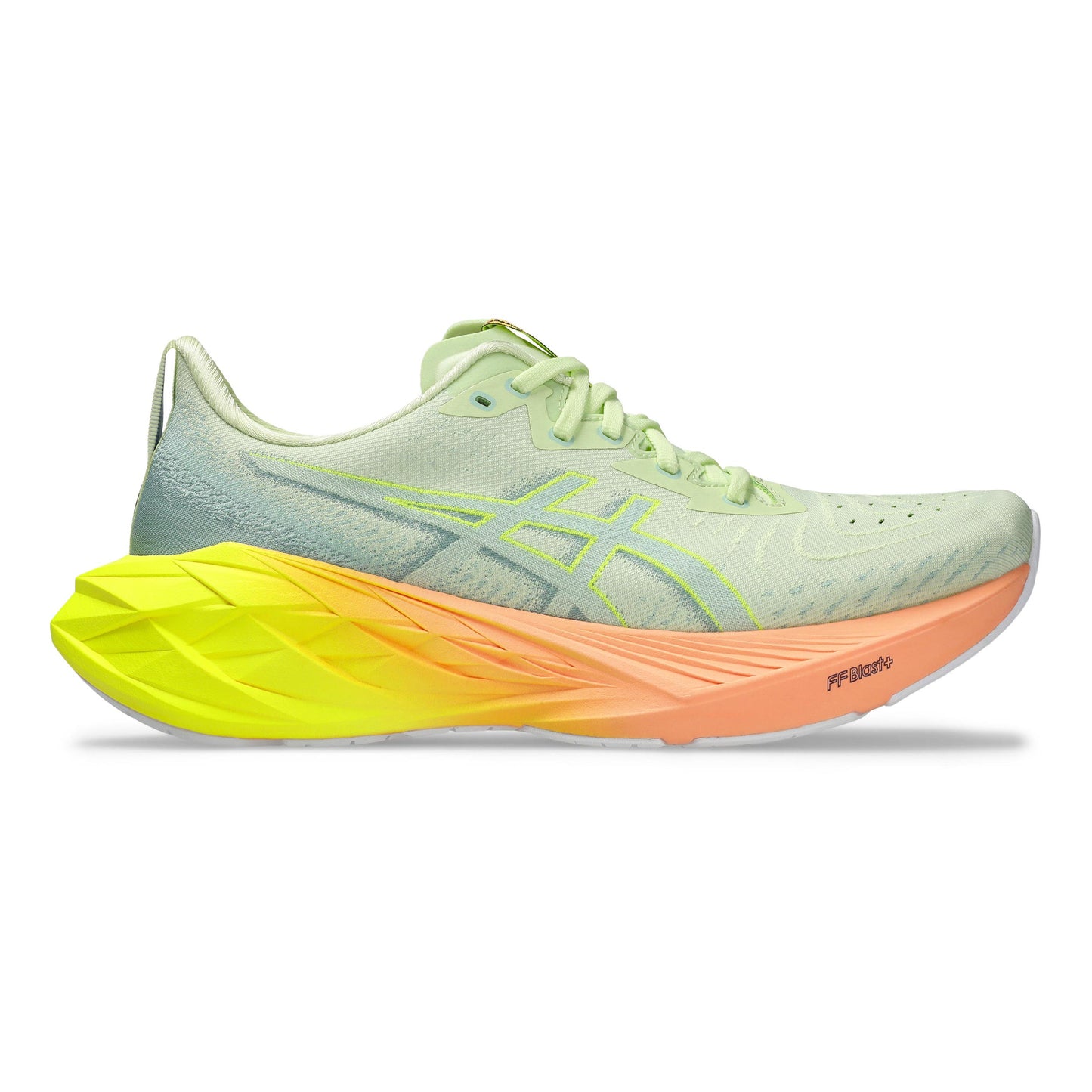 ASICS Novablast 4 Zapatilla neutral Hombres - lima, amarillo