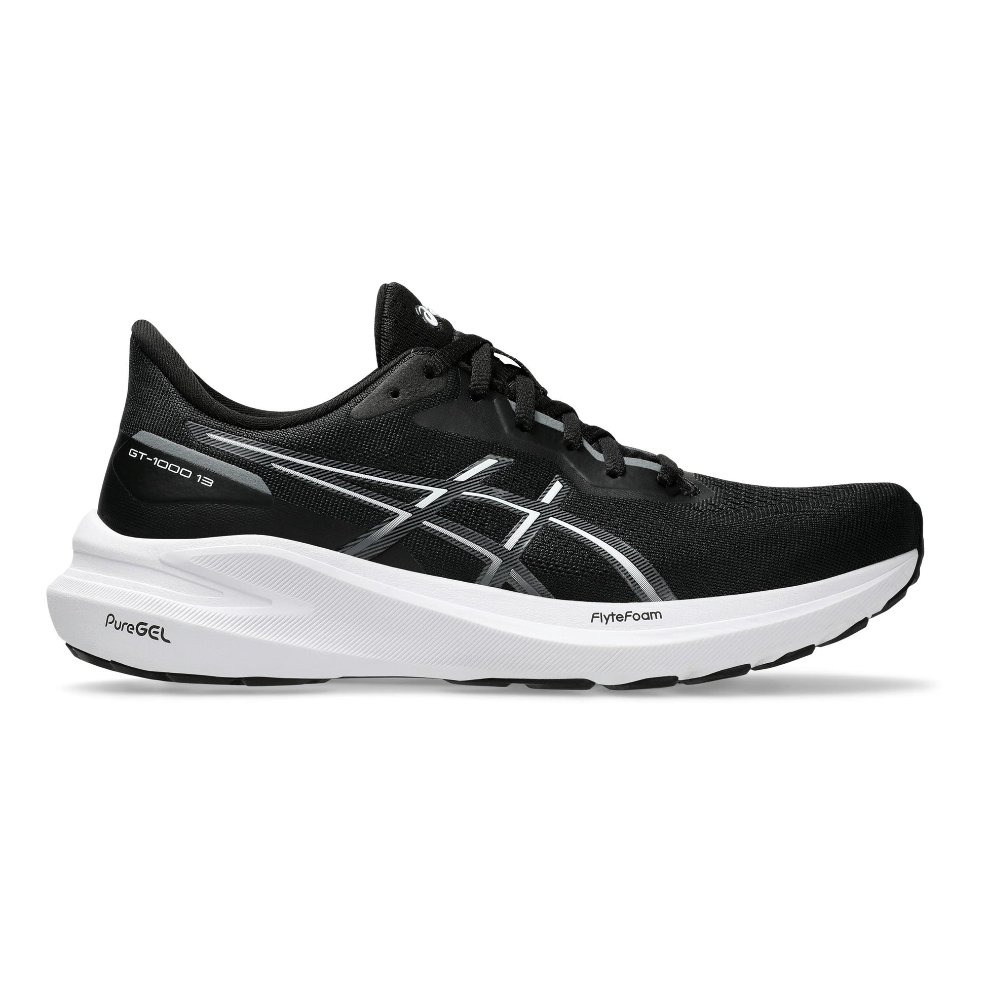 ASICS GT-1000 13 Zapatilla De Estabilidad Mujeres-Negro,Blanco