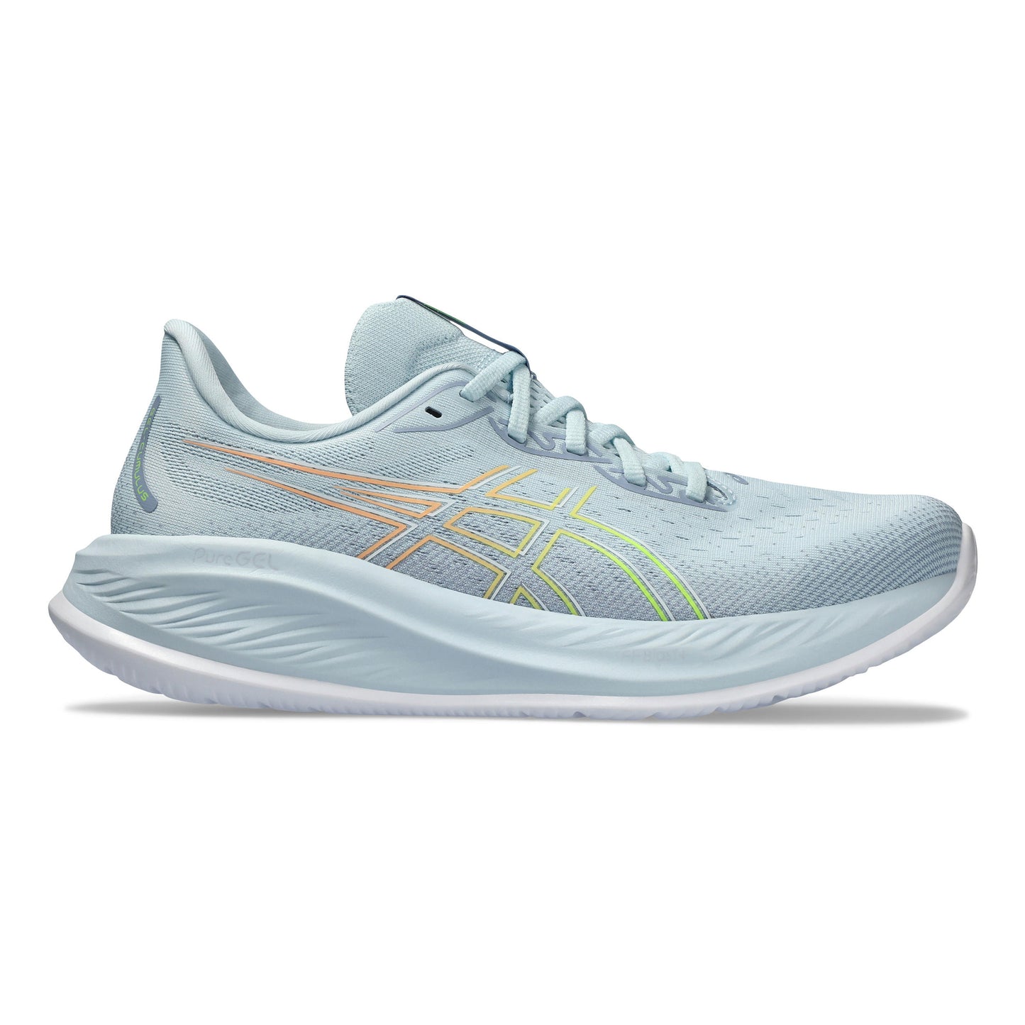 ASICS Gel-Cumulus 26 Zapatilla neutral Hombres - gris, amarillo