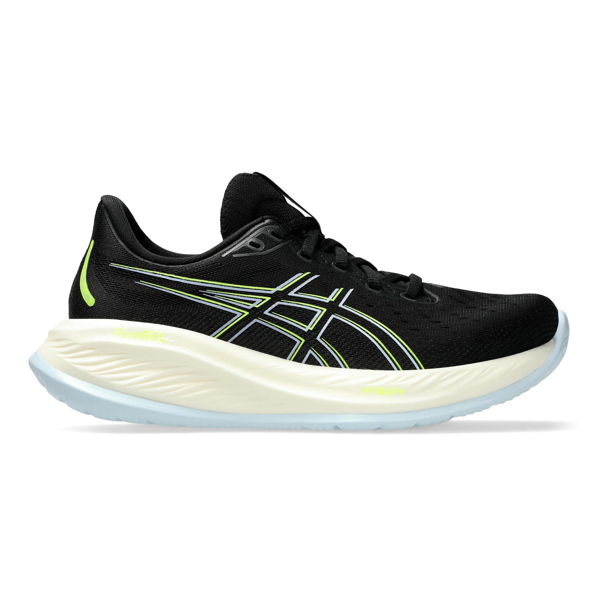 ASICS Gel-Cumulus 26 Zapatilla Neutral Mujeres-Negro,Amarillo