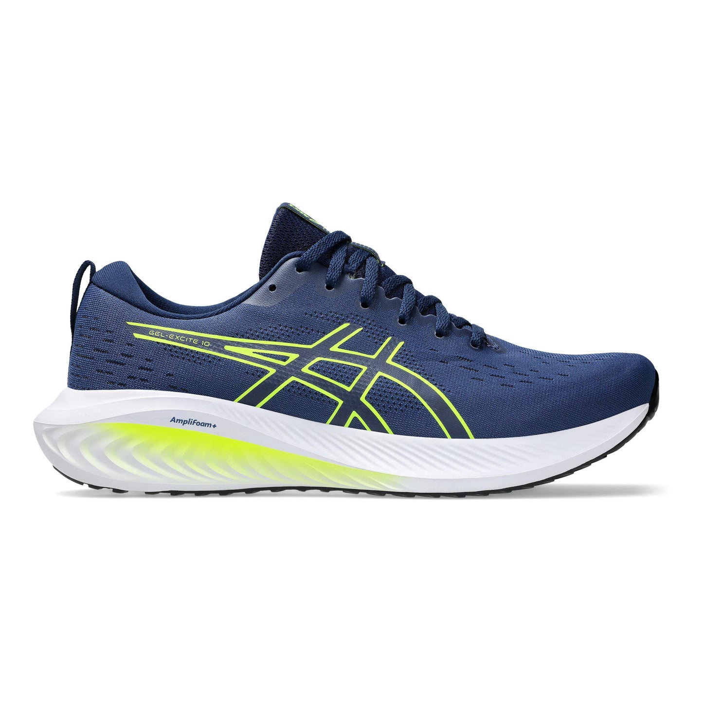 ASICS Gel-Excite 10 Zapatilla neutral Hombres - azul-gris, amarillo