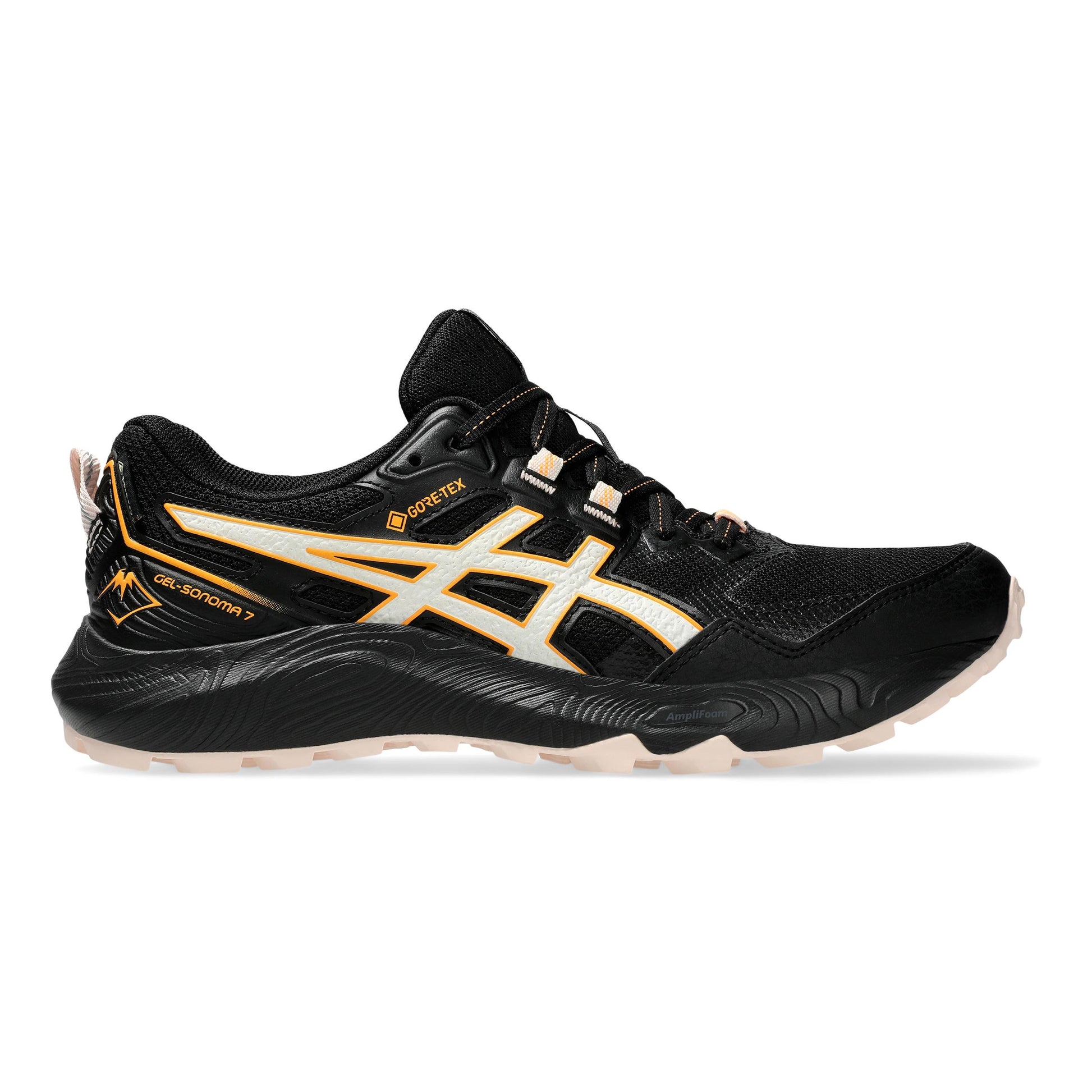 ASICS Gel-Sonoma 7 GTX Zapatilla Trail Mujeres-Negro,Beige