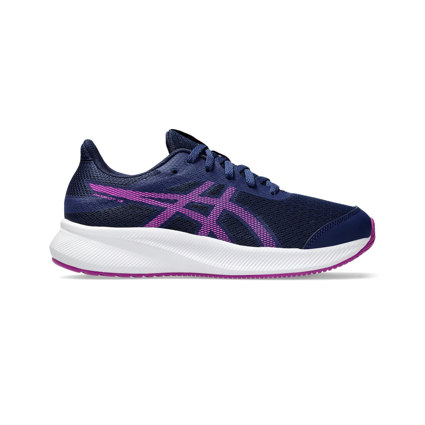 ASICS Patriot 13 GS Zapatilla Neutral Niños-Azul,Blanco