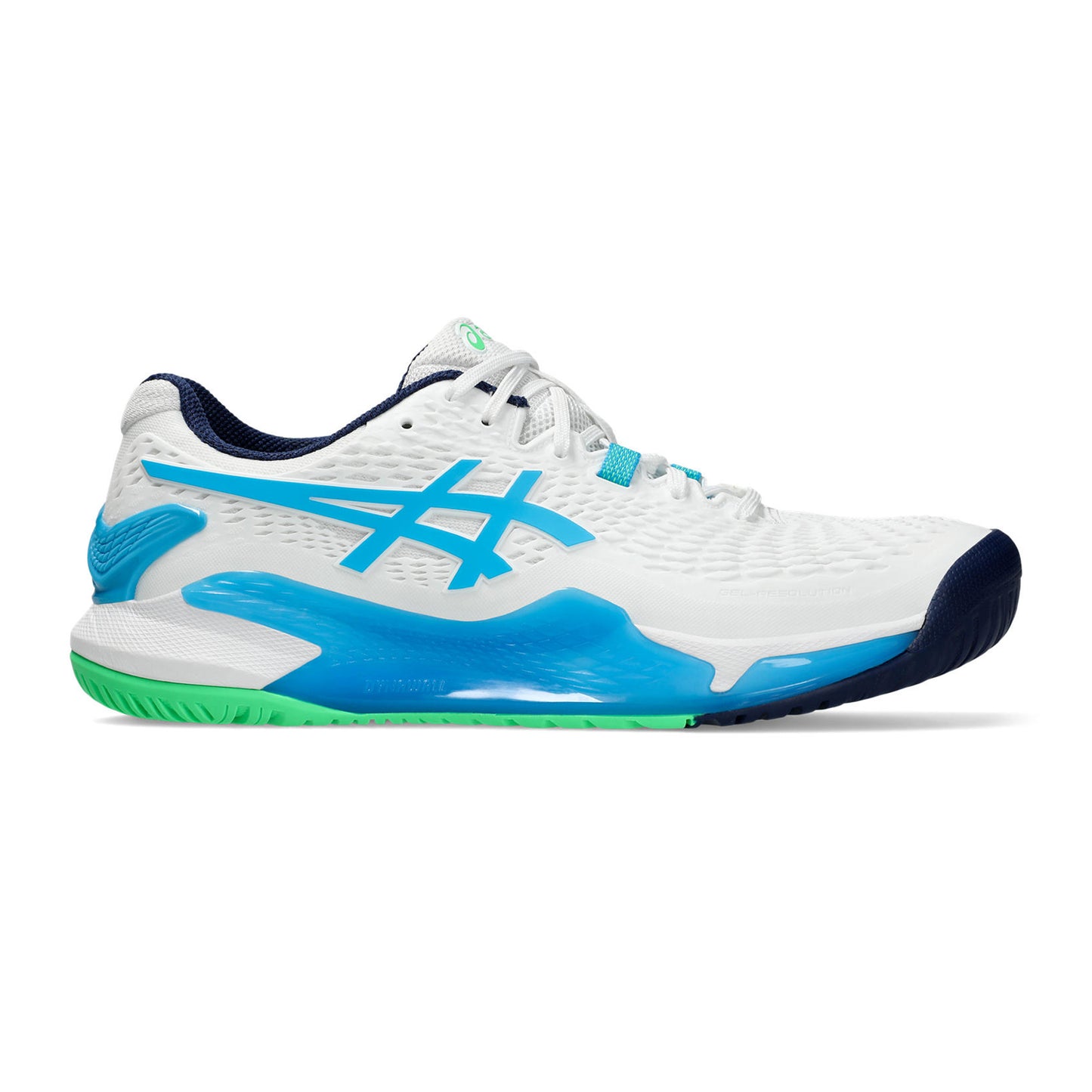 ASICS Gel-Resolution 9 Zapatilla todas las superficies Hombres - azul, blanco