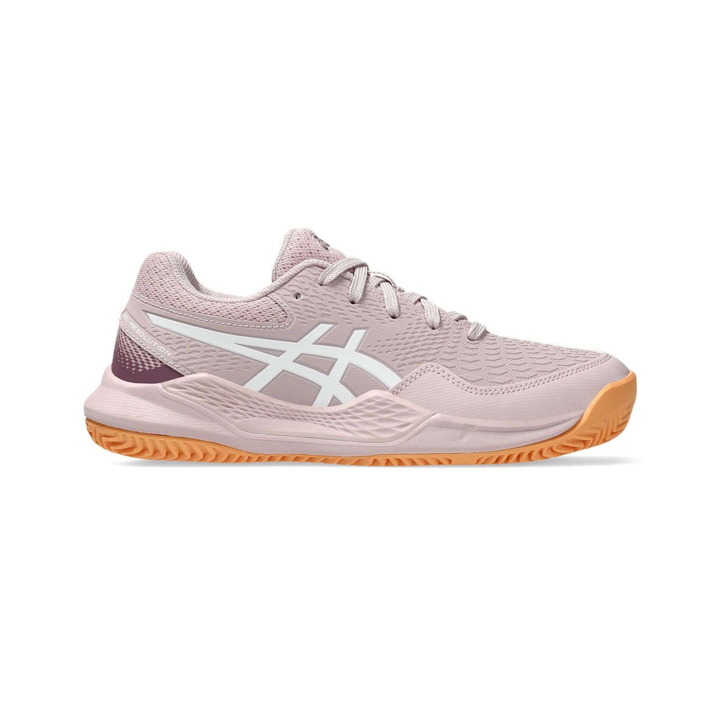 ASICS Gel-Resolution 9 GS Zapatilla tierra batida Niños - beige, blanco