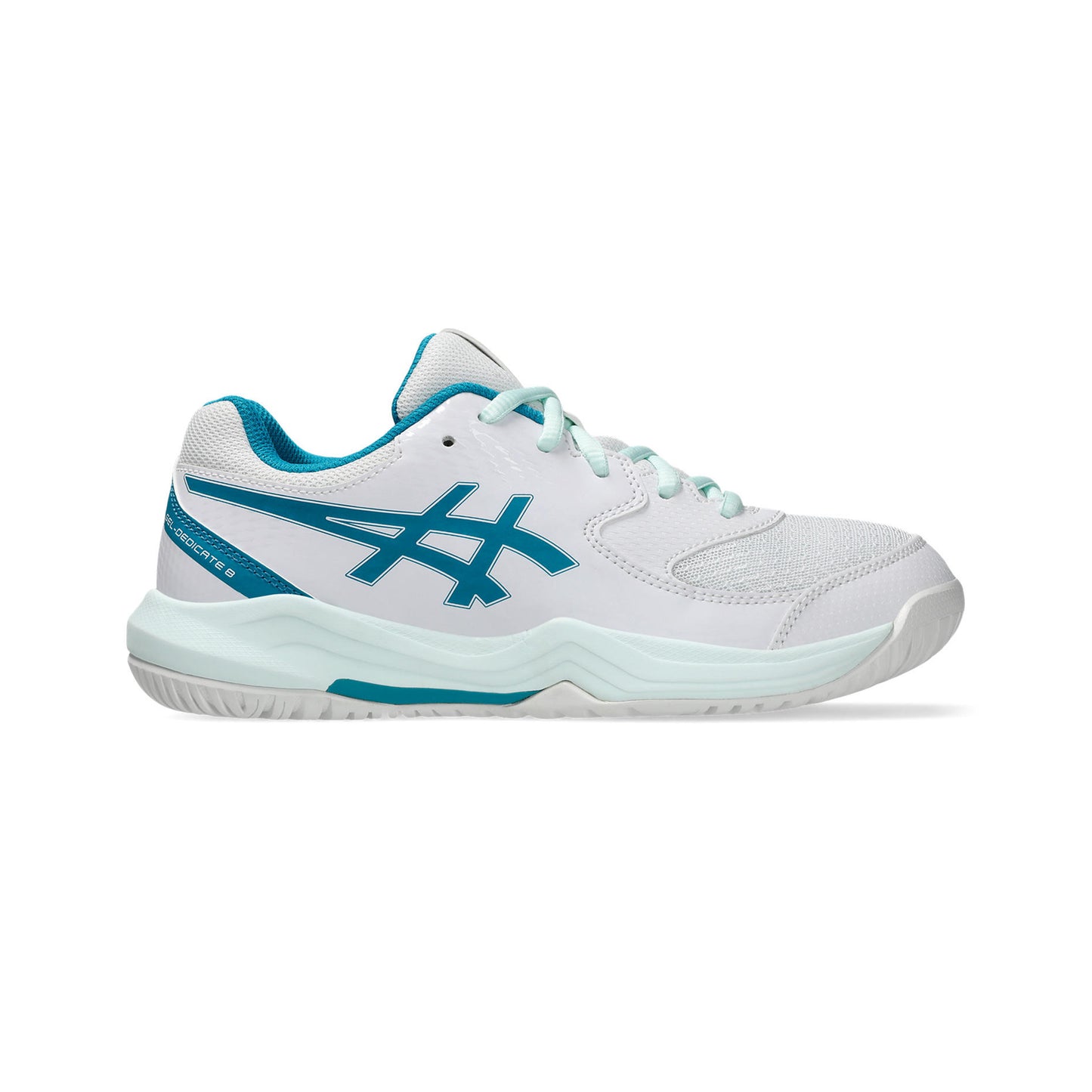 ASICS Gel-Dedicate 8 GS Zapatilla todas las superficies Niños - blanco, color petróleo