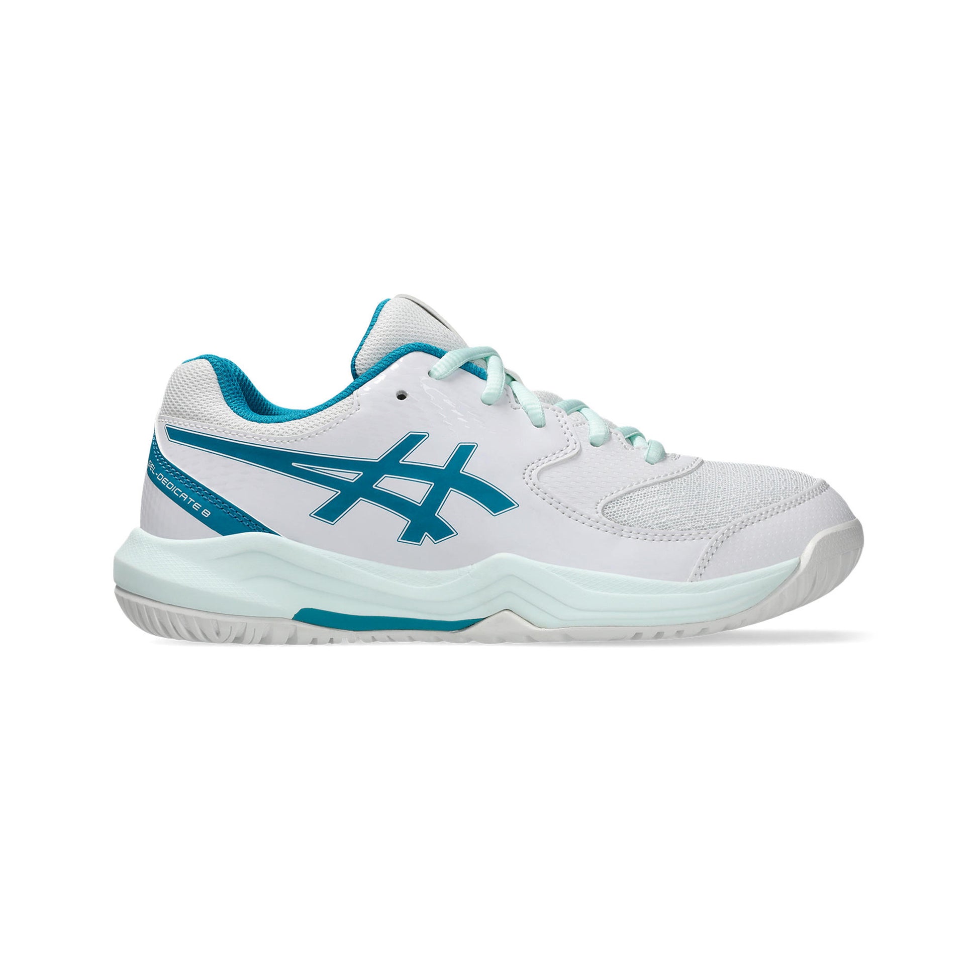 ASICS Gel-Dedicate 8 GS Zapatilla todas las superficies Niños - blanco, color petróleo