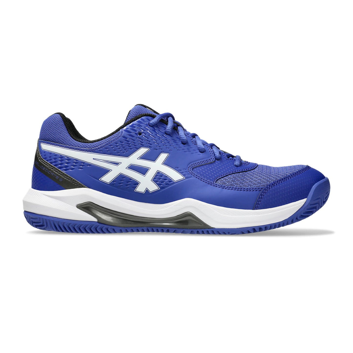 ASICS Gel-Dedicate 8 Zapatilla tierra batida Hombres - azul oscuro, blanco