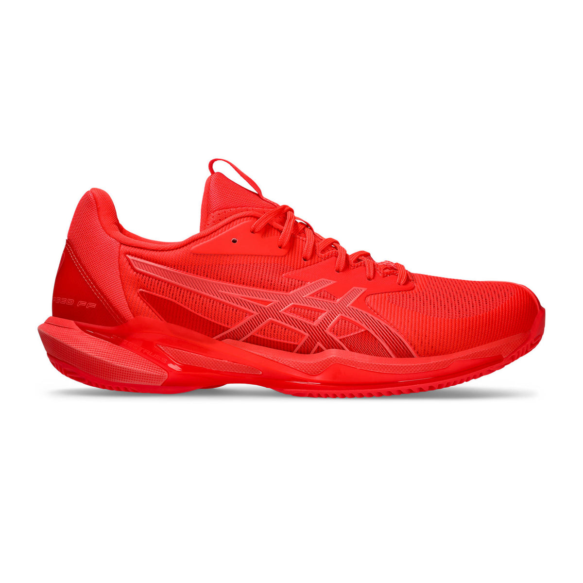 ASICS Solution Speed FF 3 Zapatilla tierra batida Hombres - rojo neón, coral