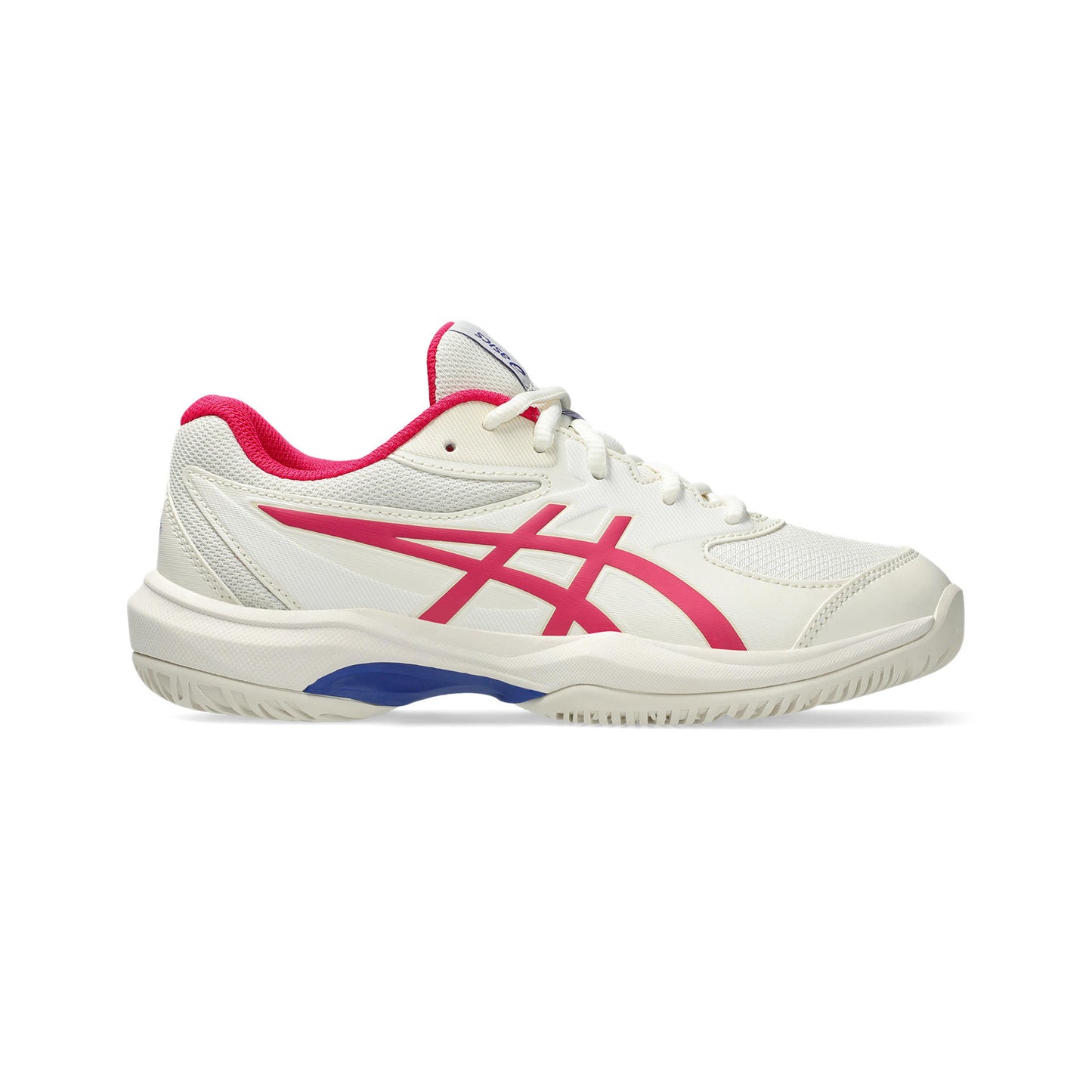 ASICS Gel-Game Zapatilla Todas Las Superficies Niños-Crema,Berry