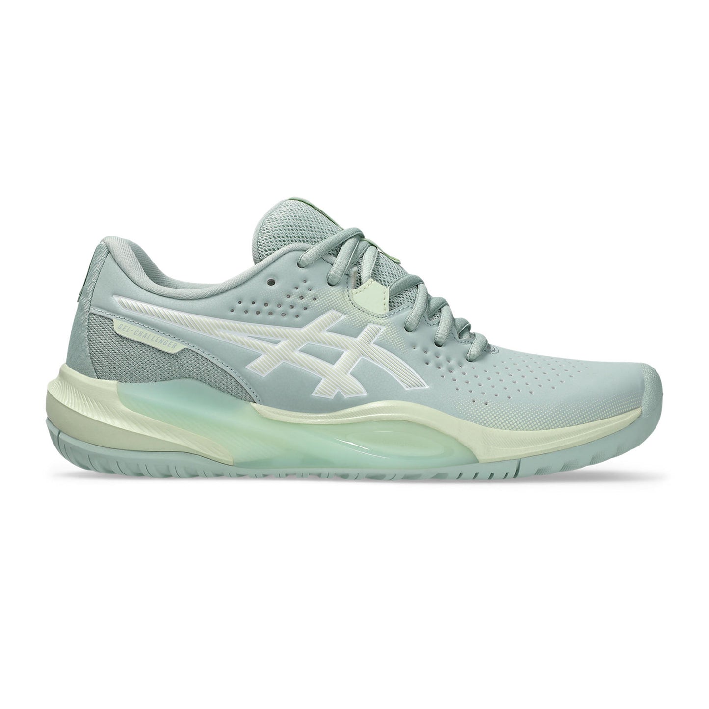 ASICS Gel-Challenger 15 Zapatilla Todas Las Superficies Mujeres-Azul-gris,Lima