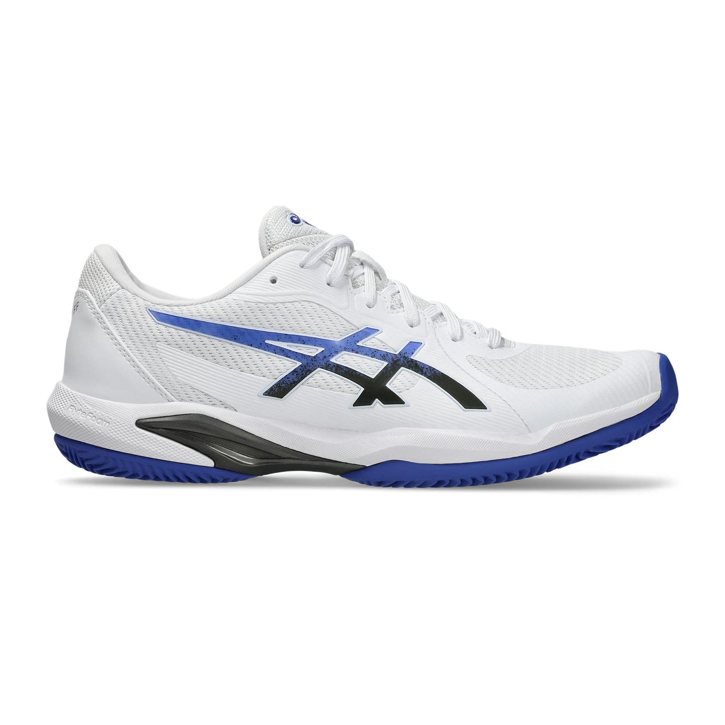 ASICS Solution Swift FF 2 Zapatilla tierra batida Hombres - blanco, azul oscuro