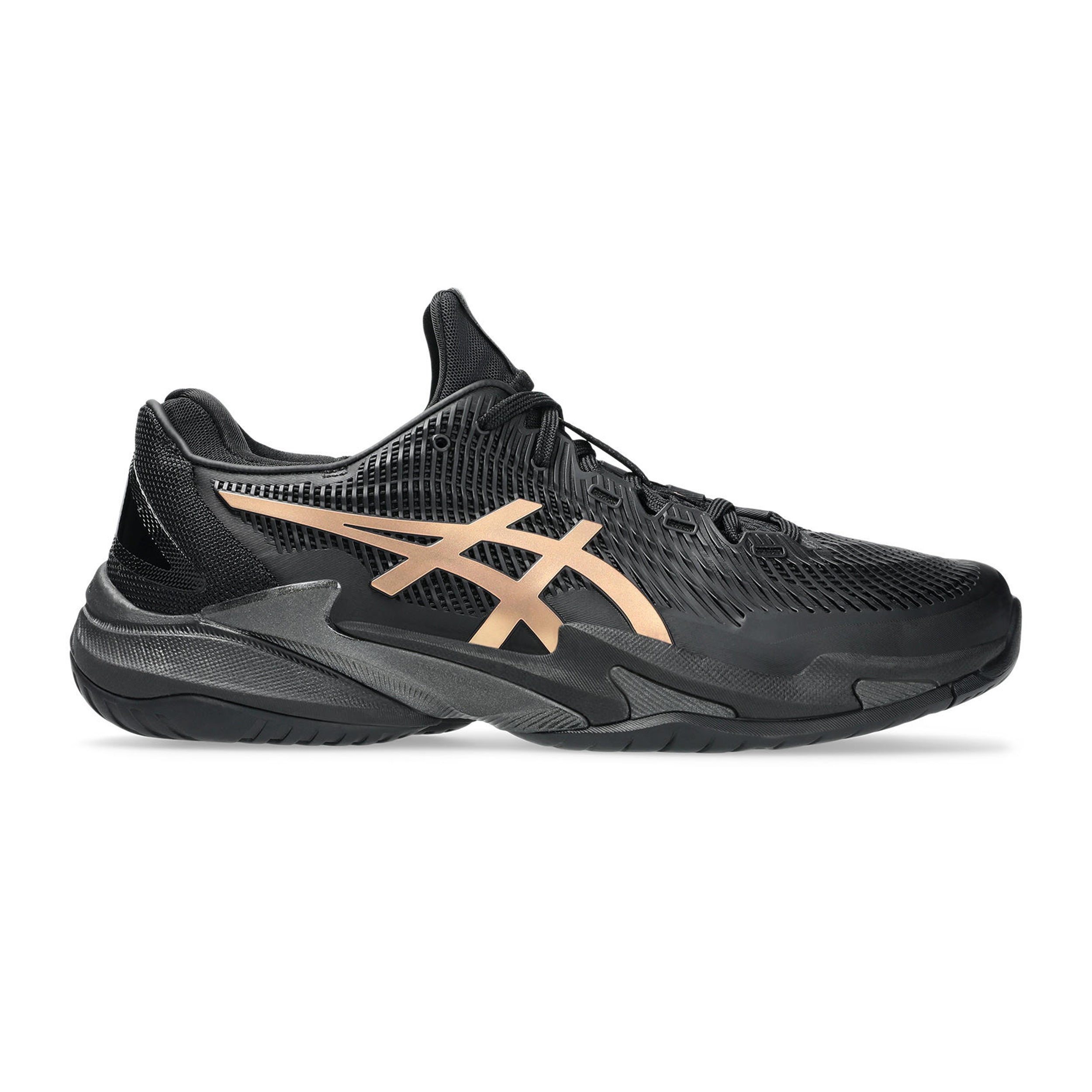 ASICS Court FF 3 Novak Night Energy Zapatilla todas las superficies Hombres - negro, dorado