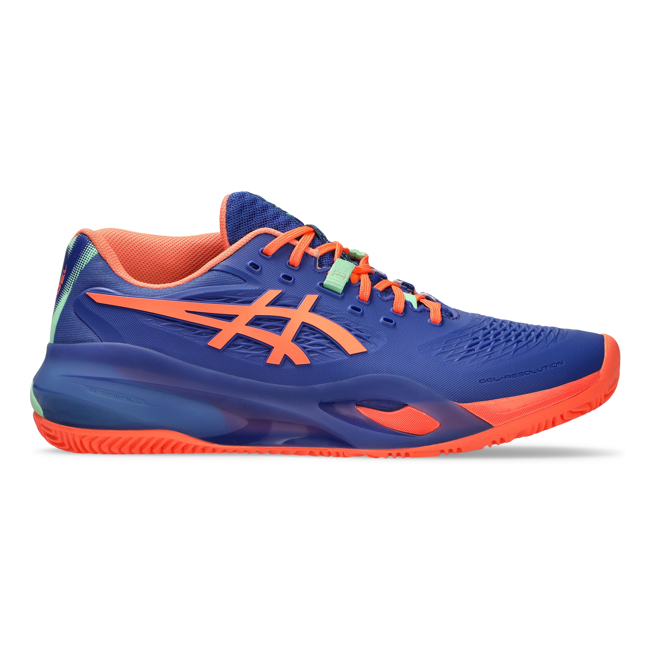ASICS Gel-Resolution X Zapatilla de pádel Hombres - azul oscuro, coral