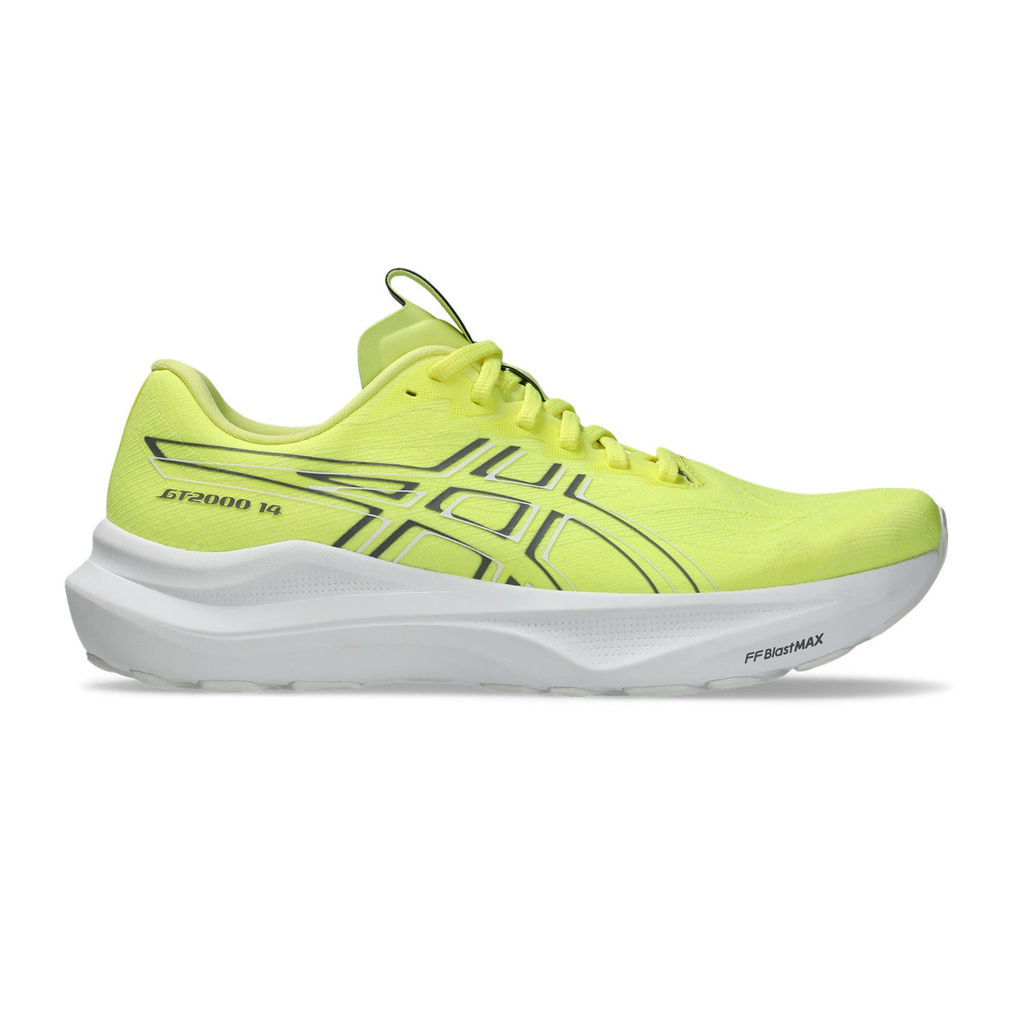 ASICS GT-2000 14 Zapatilla de estabilidad Hombres-amarillo limón, gris