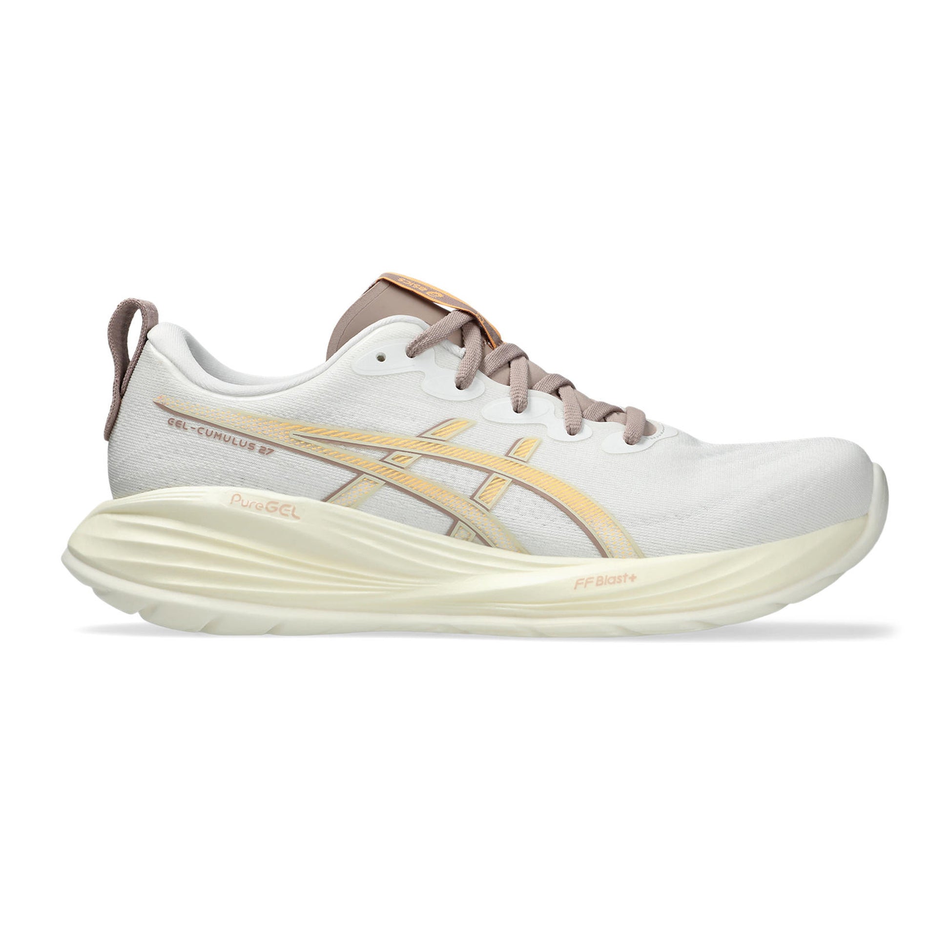 ASICS Gel-Cumulus 27 Zapatilla Neutral Hombres-Blanco,Malva