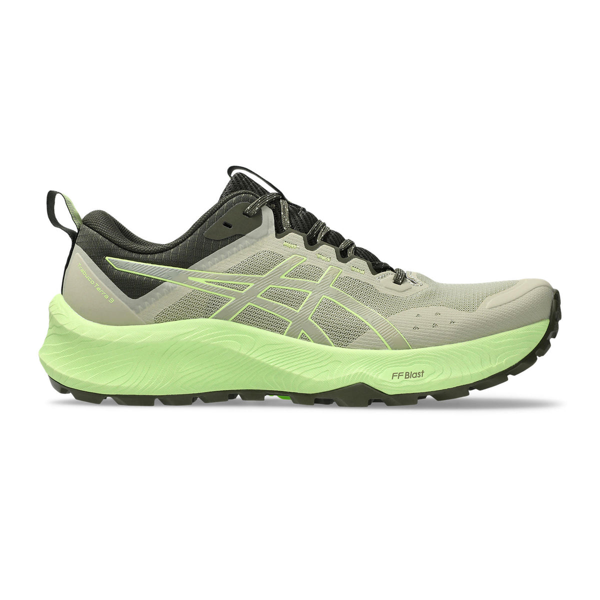 ASICS Trabuco Terra 3 Zapatilla trail Hombres-caqui, lima