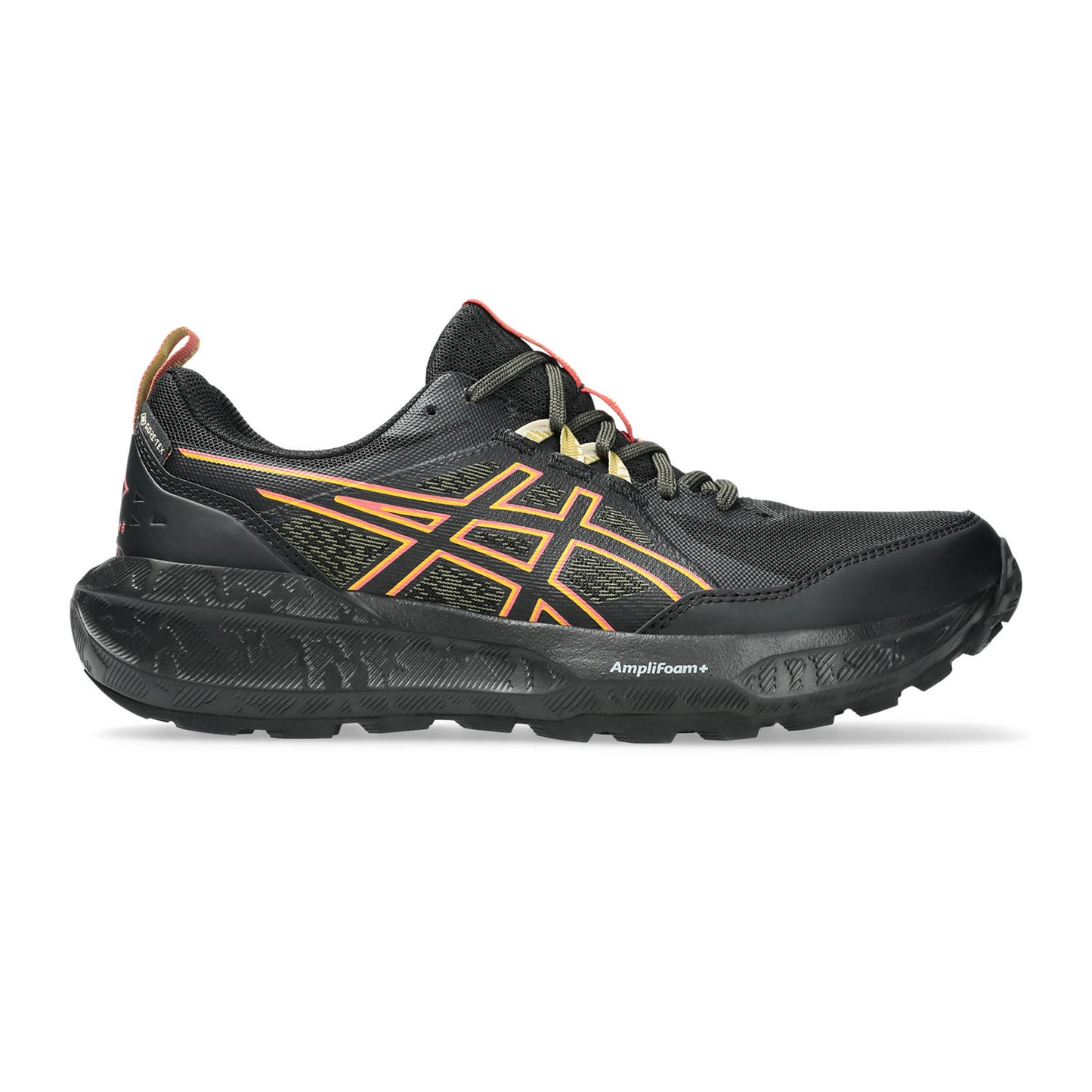 ASICS Gel-Sonoma 8 GTX Zapatilla trail Mujeres-negro, naranja